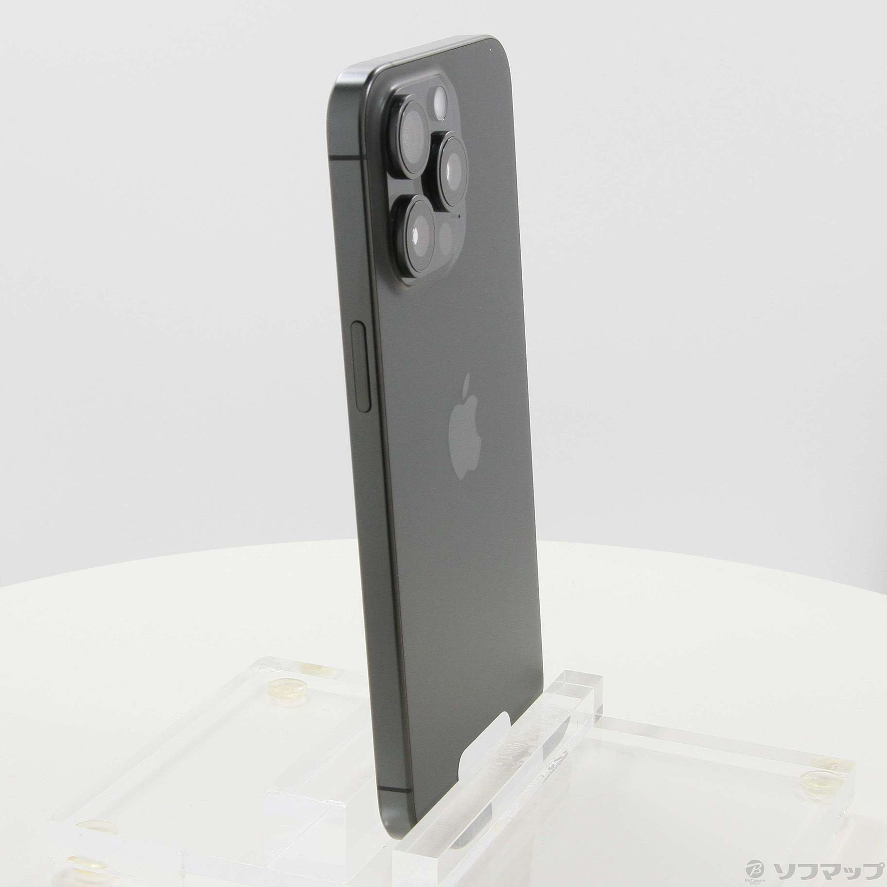 中古】iPhone15 Pro Max 512GB ブラックチタニウム MU6U3J／A SIM 