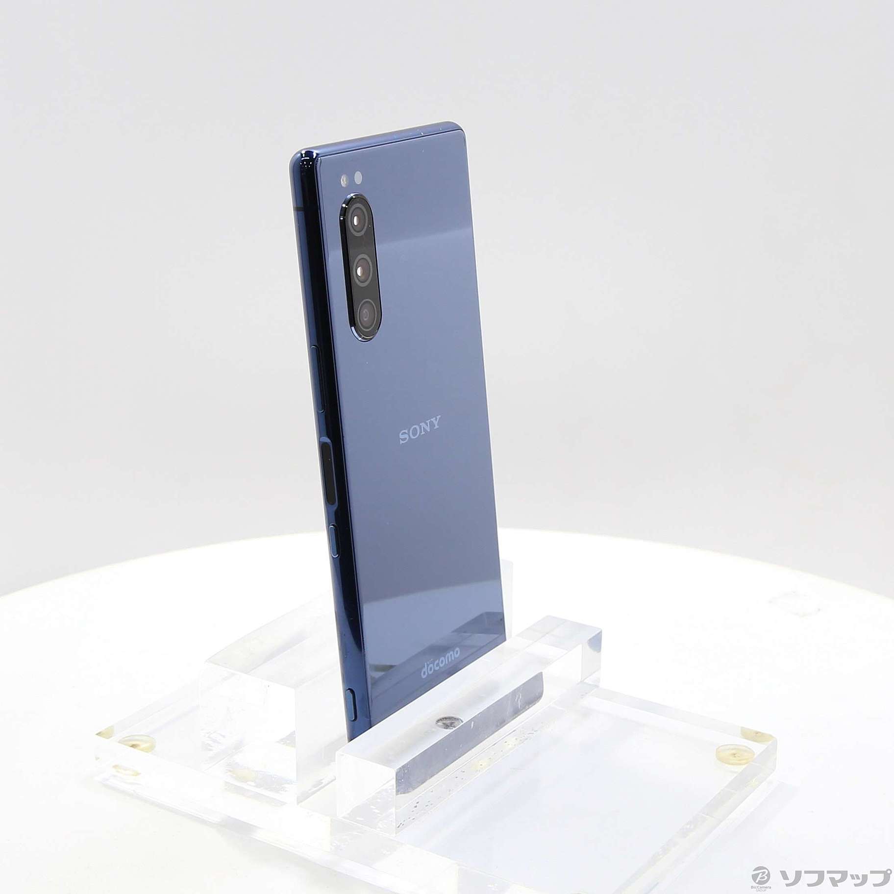 中古】Xperia 5 64GB ブルー SO-01M docomoロック解除SIMフリー