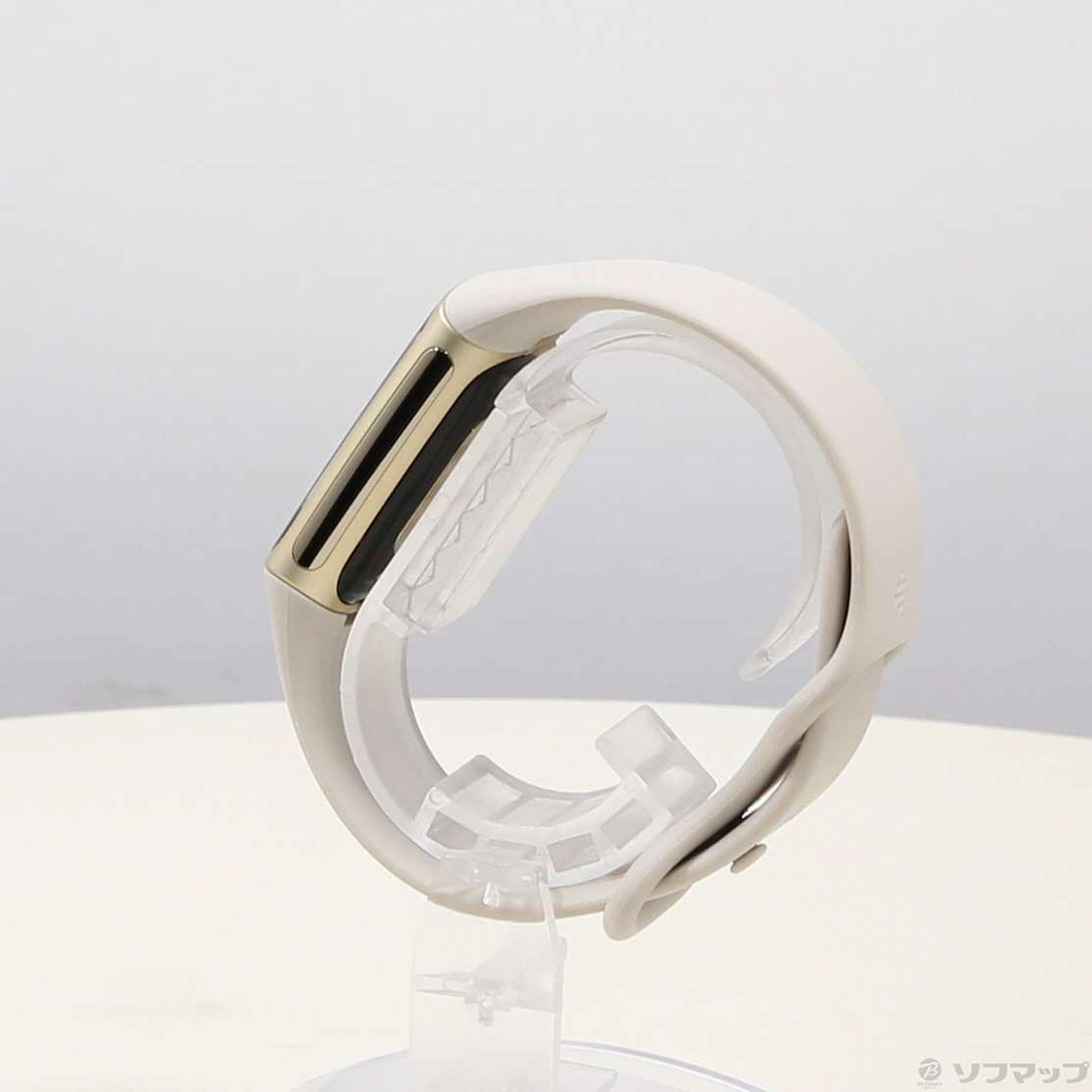 〔展示品〕 Fitbit Charge5 FB421GLWT-FRCJK ルナホワイト／ソフトゴールド