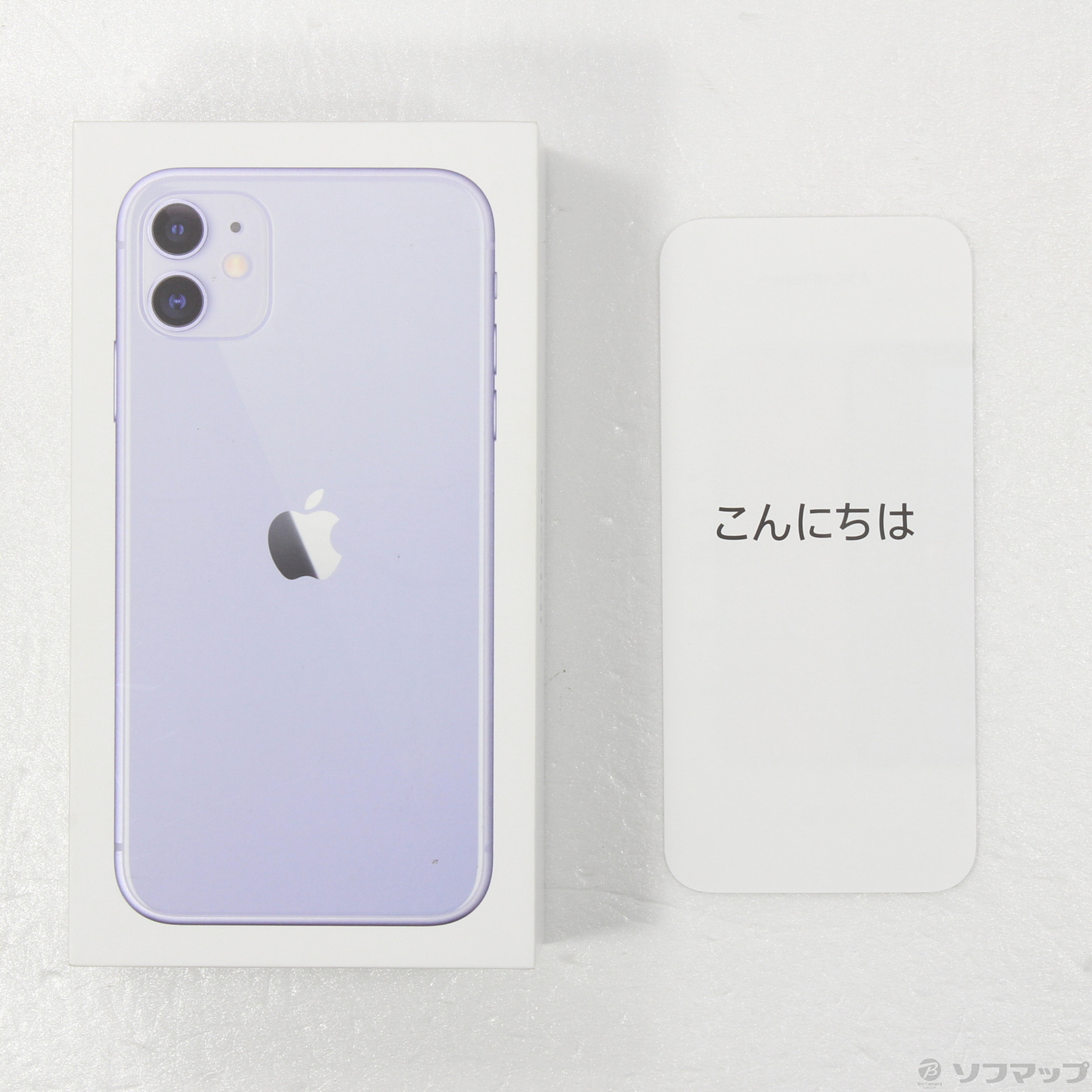 中古】セール対象品 iPhone11 64GB パープル MWLX2J／A SIM