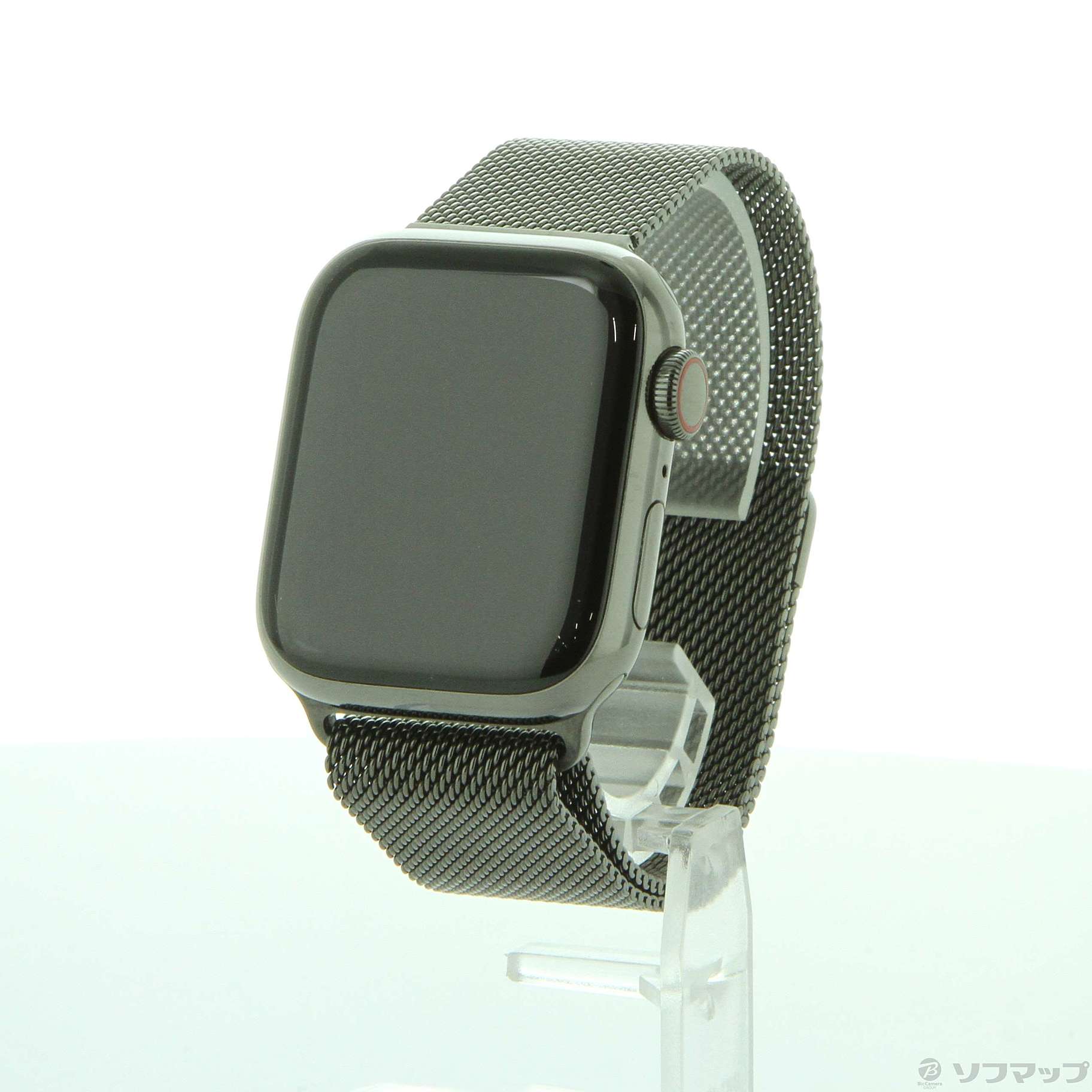 Apple Watch Series 7 GPS + Cellular 41mm グラファイトステンレススチールケース グラファイトミラネーゼループ