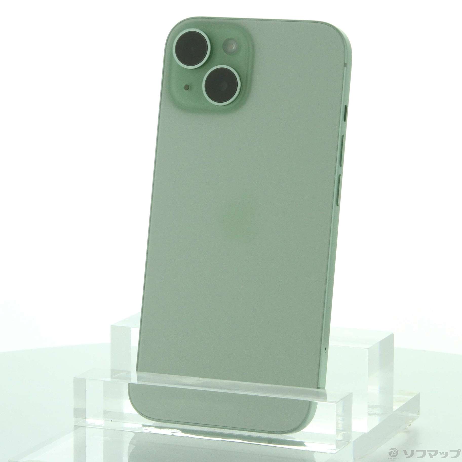 中古】iPhone15 128GB グリーン MTMM3J／A SIMフリー [2133051976418