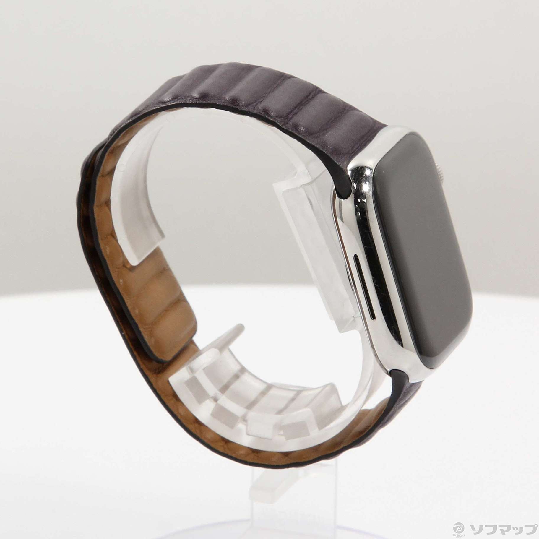 中古】Apple Watch Series 7 GPS + Cellular 41mm ステンレススチールケース ミッドナイトレザーリンク  [2133051982518] - リコレ！|ビックカメラグループ ソフマップの中古通販サイト