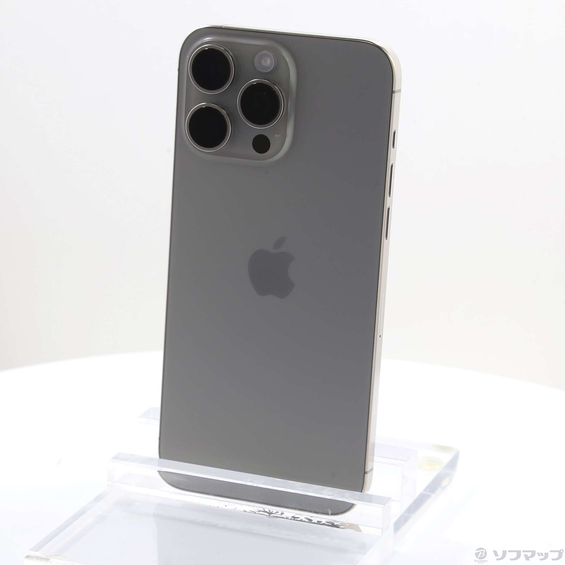 中古】iPhone15 Pro Max 512GB ナチュラルチタニウム MU6W3J／A SIM 
