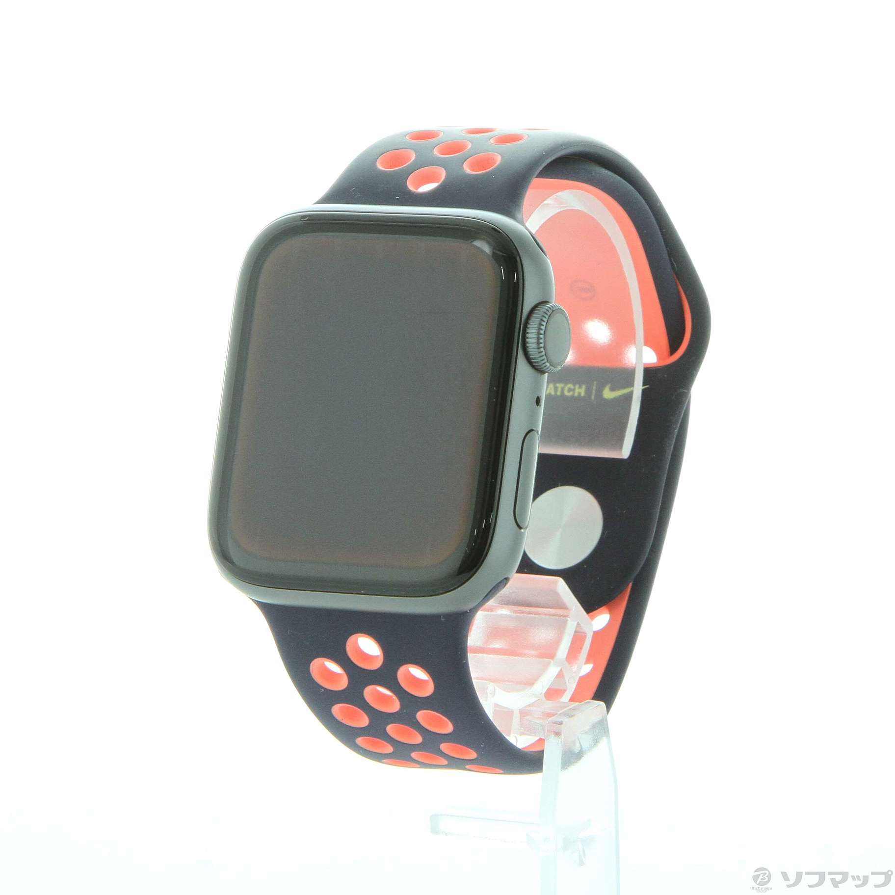 Apple Watch Series 6 Nike GPS 44mm スペースグレイアルミニウムケース  ブルーブラック／ブライトマンゴーNikeスポーツバンド