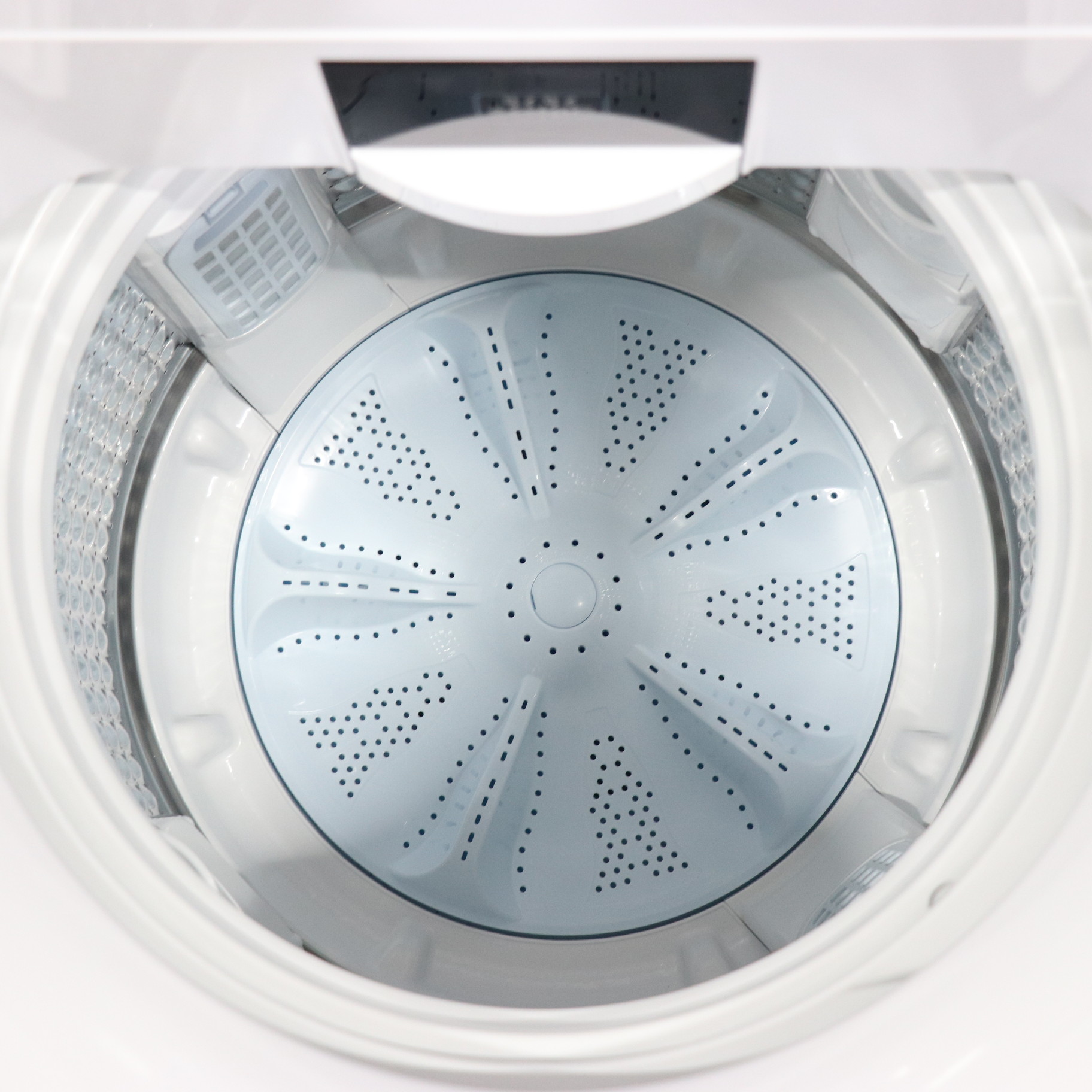 〔展示品〕 インバーター全自動洗濯機8kg ホワイト AQW-VX8P(W) ［洗濯8.0kg ／乾燥3.0kg ／簡易乾燥(送風機能) ／上開き］
