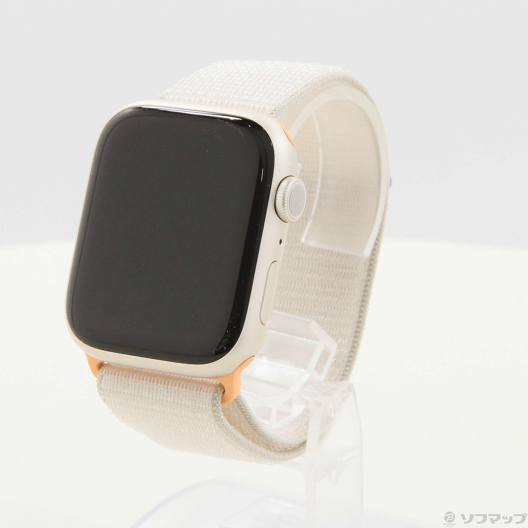 バッテリー100% アップルウォッチ 9 45mm GPS スターライト（中古 