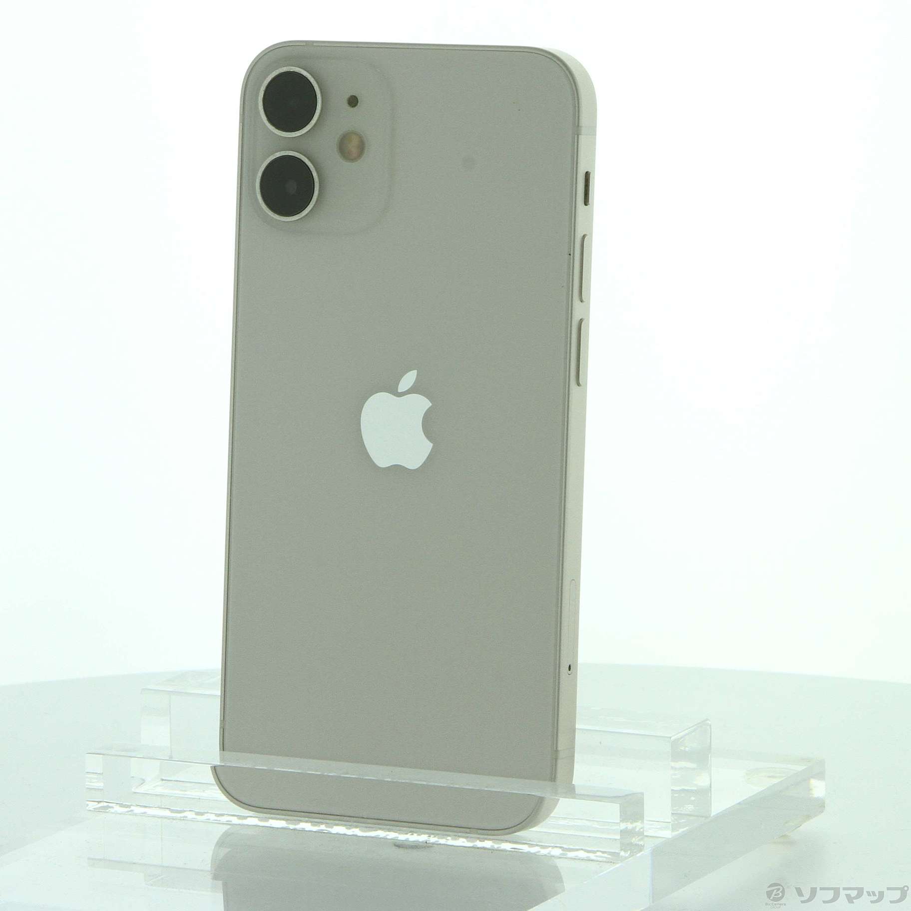 (中古)Apple iPhone12 mini 64GB ホワイト MGA63J/A SIMフリー(349-ud)