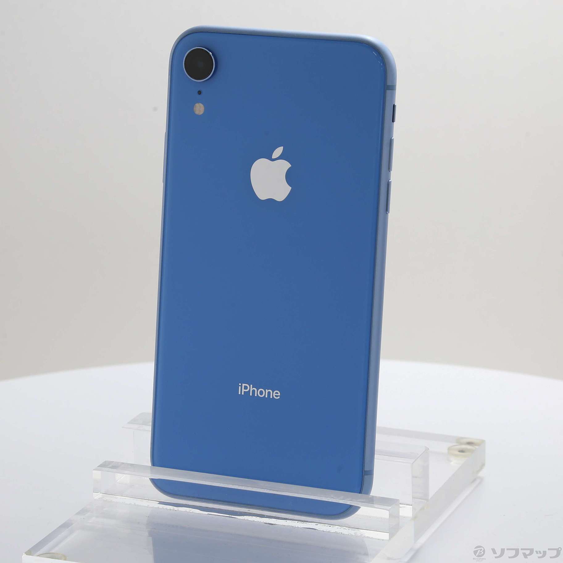 中古】iPhoneXR 64GB ブルー MT0E2J／A SoftBank [2133051999486
