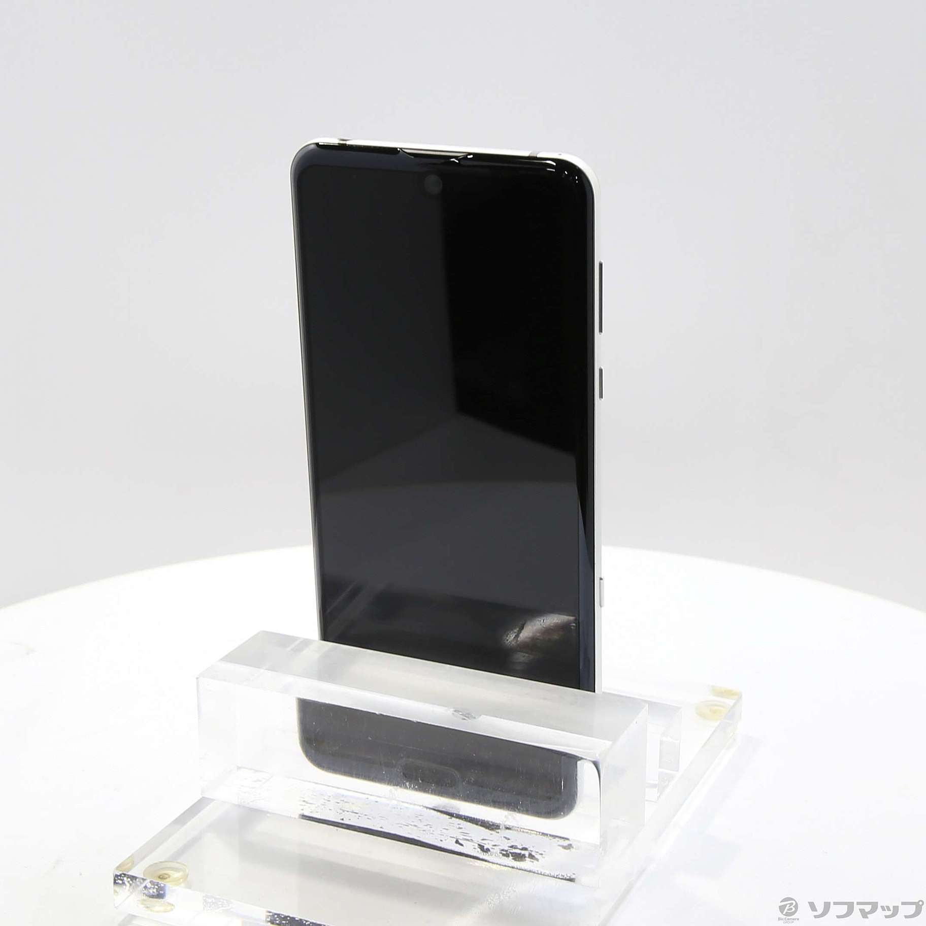 中古】AQUOS R3 128GB プラチナホワイト SH-04L docomoロック解除SIM