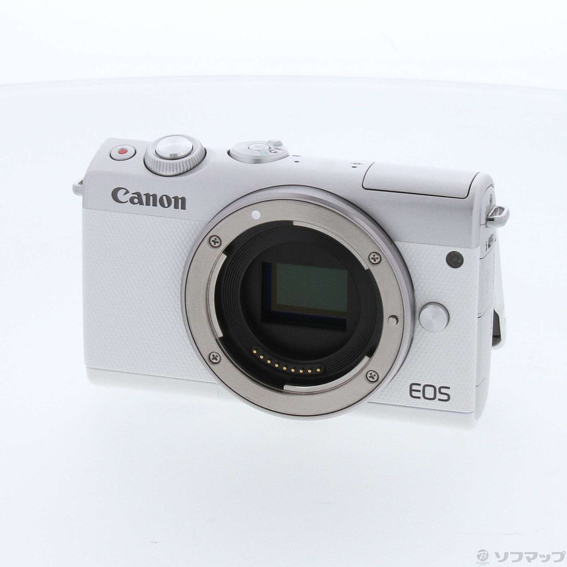 スマホ/家電/カメラCanon ミラーレス一眼カメラ EOS M100 ボディー(ホワイト)