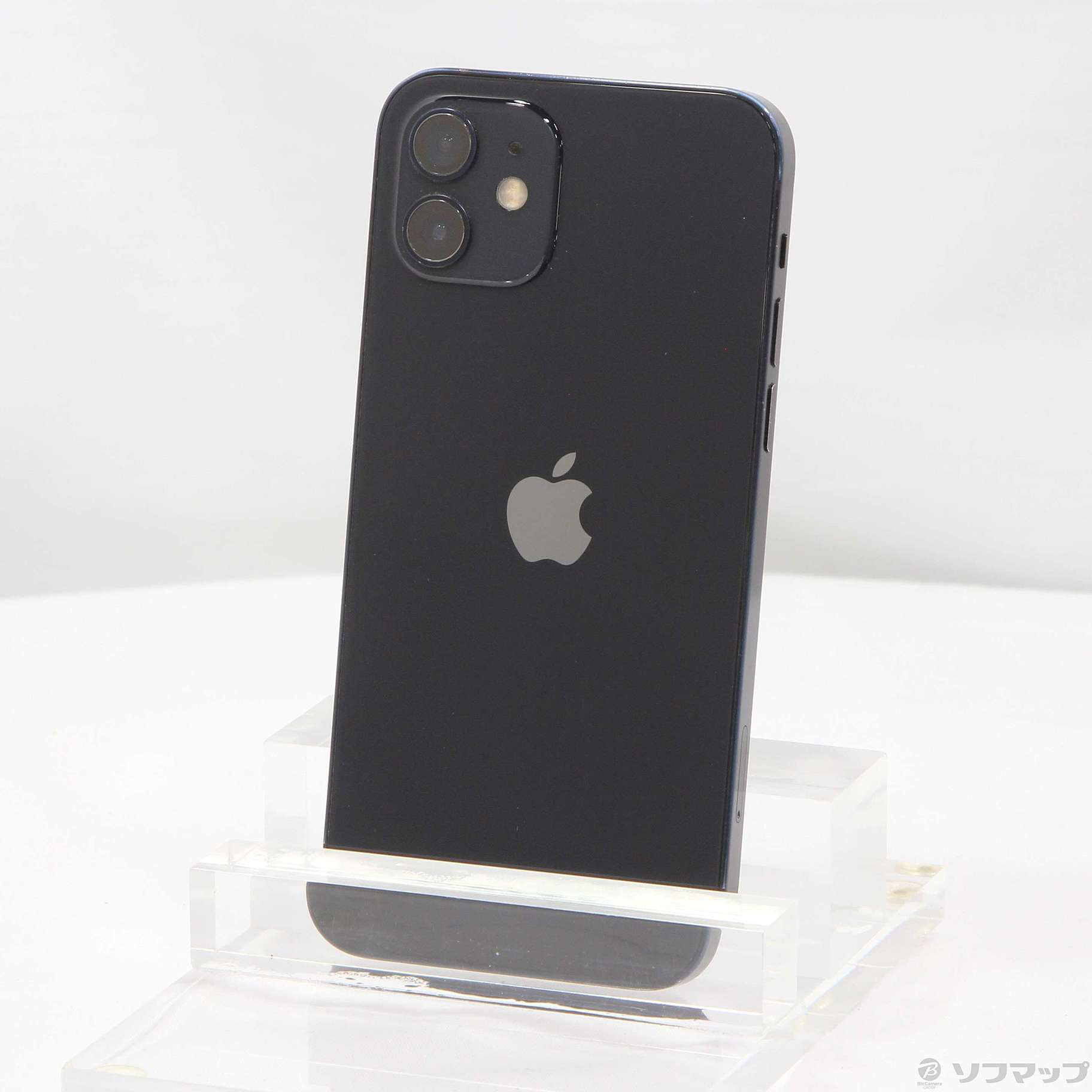 中古】iPhone12 128GB ブラック MGHU3J／A SIMフリー [2133052002697