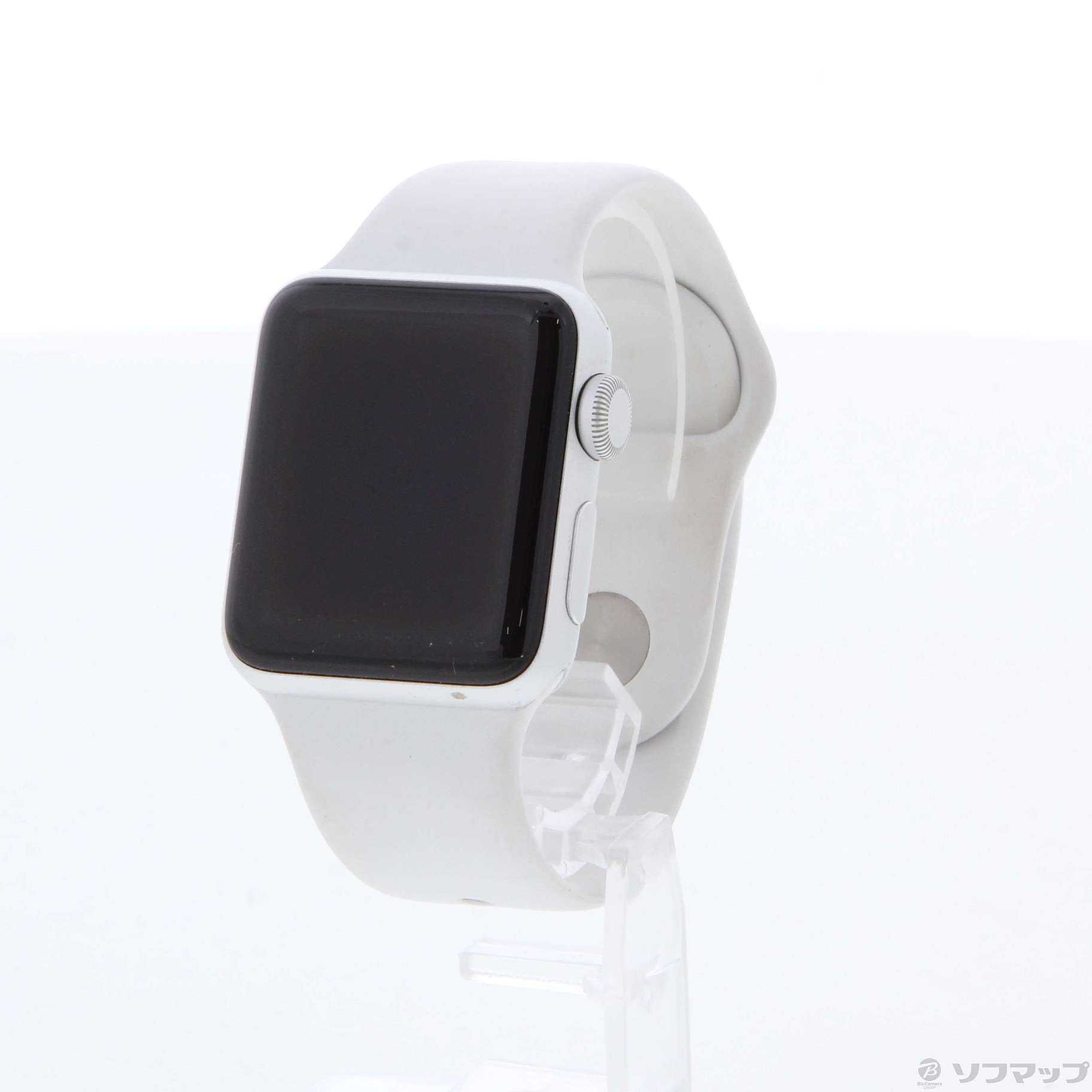 Apple Watch Series 3 GPS 38mm シルバーアルミニウムケース ホワイトスポーツバンド