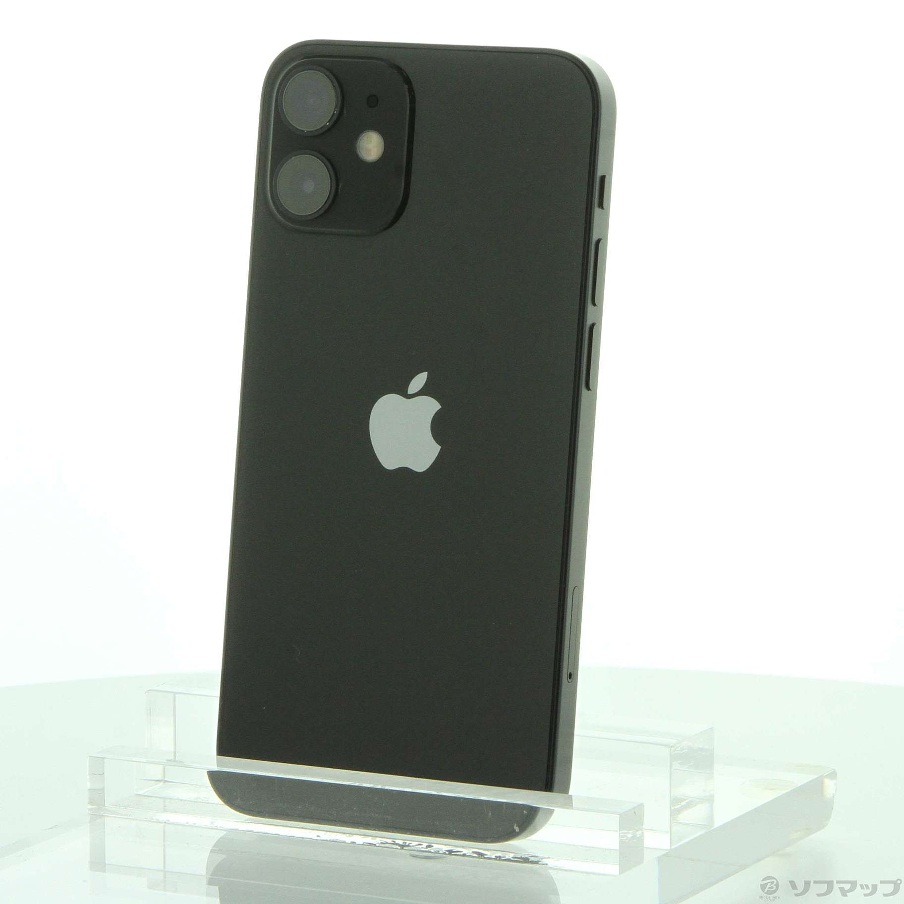 中古】iPhone12 mini 64GB ブラック MGA03J／A SoftBank ...