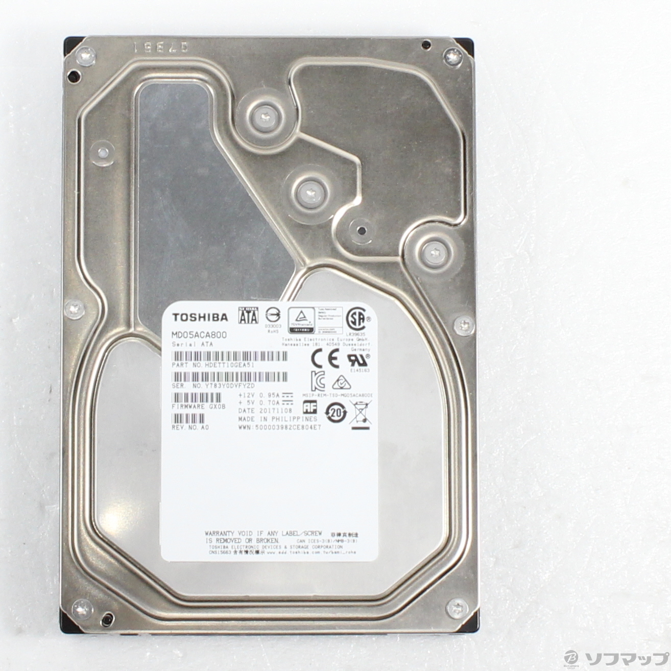 TOSHIBA 6TB 3.5インチ HDD DT02ABA600 TOSHIBA 6TB 3.5インチ HDD