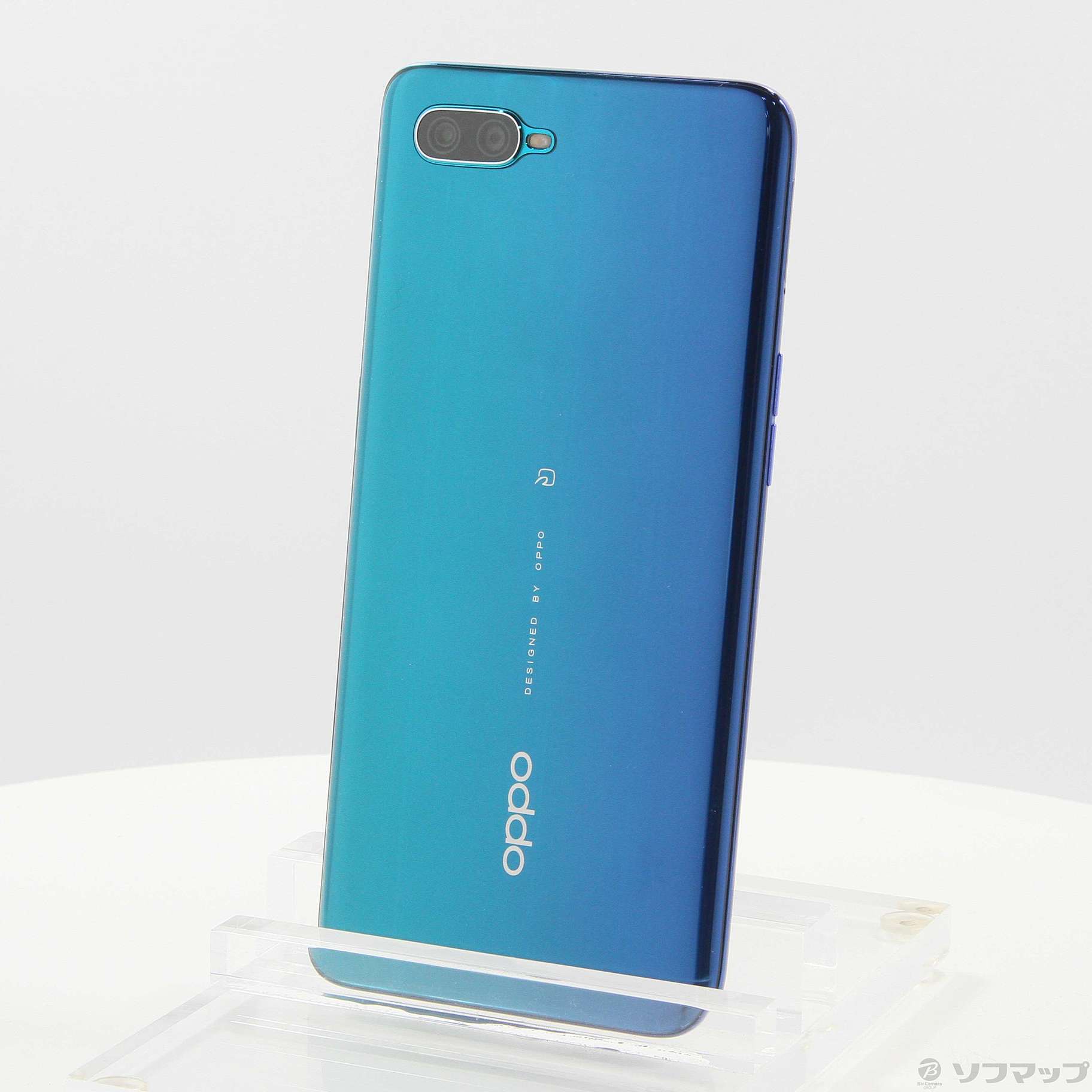 中古品〕 OPPO Reno A 128GB ブルー CPH1983 SIMフリー ［6.4インチ有機EL／Snapdragon 710］  Android(アンドロイド) キャリア版 - Juergjoss