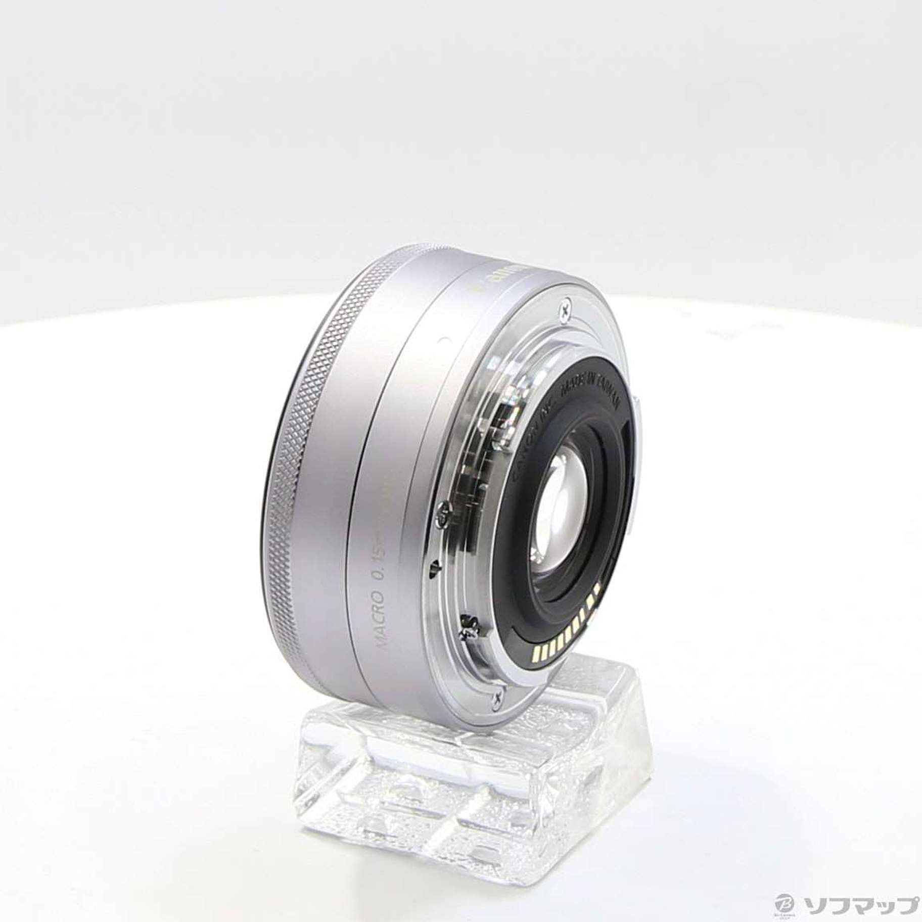 中古】EF-M 22mm F2 STM シルバー (レンズ)(CANON Mマウント) [2133052031918] -  リコレ！|ビックカメラグループ ソフマップの中古通販サイト