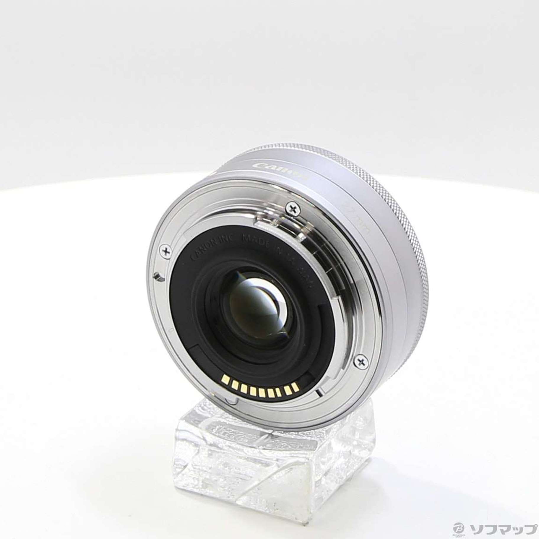 中古】EF-M 22mm F2 STM シルバー (レンズ)(CANON Mマウント