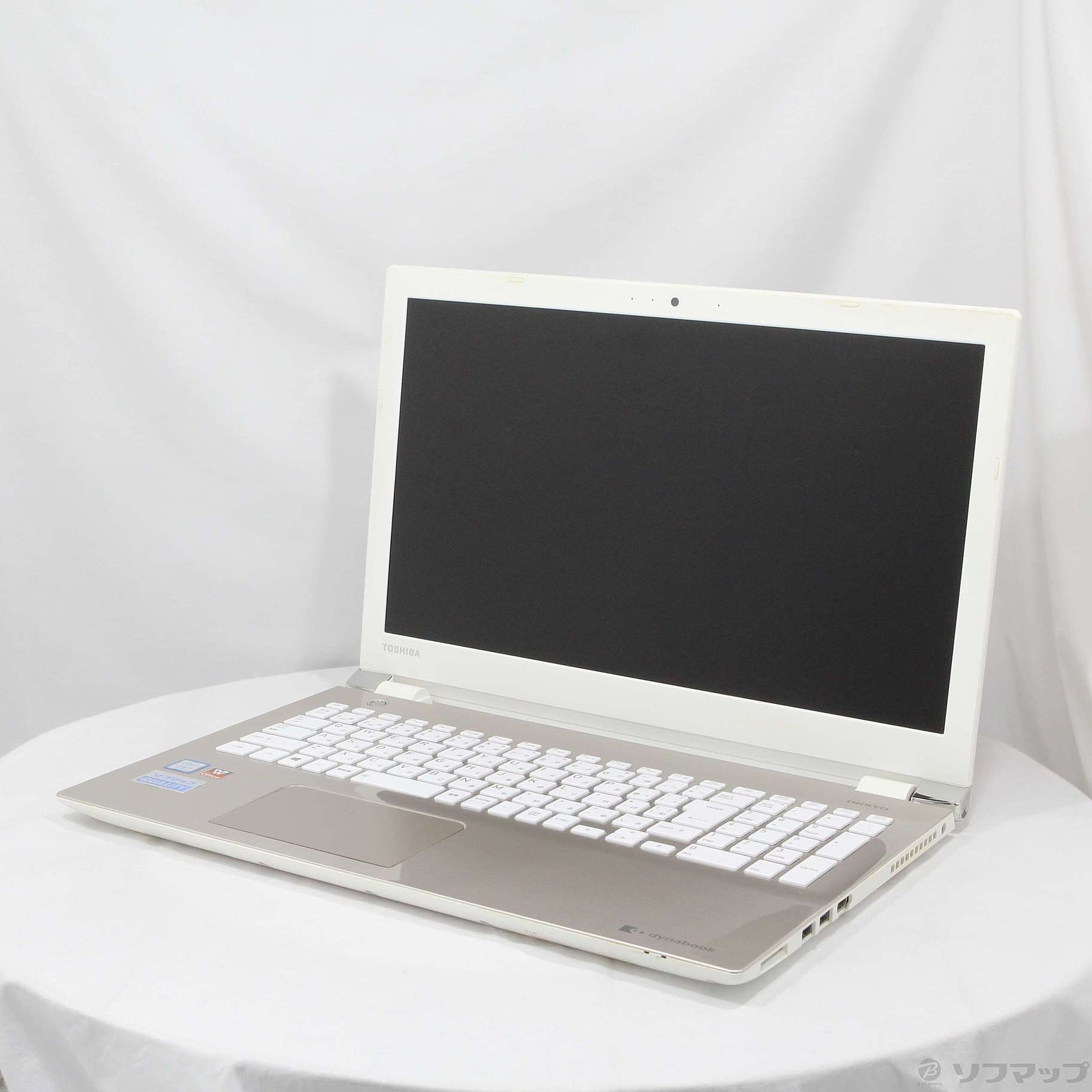 (中古)TOSHIBA dynabook T65/CG PT65CGP-RJB サテンゴールド (Windows 10)(344-ud)