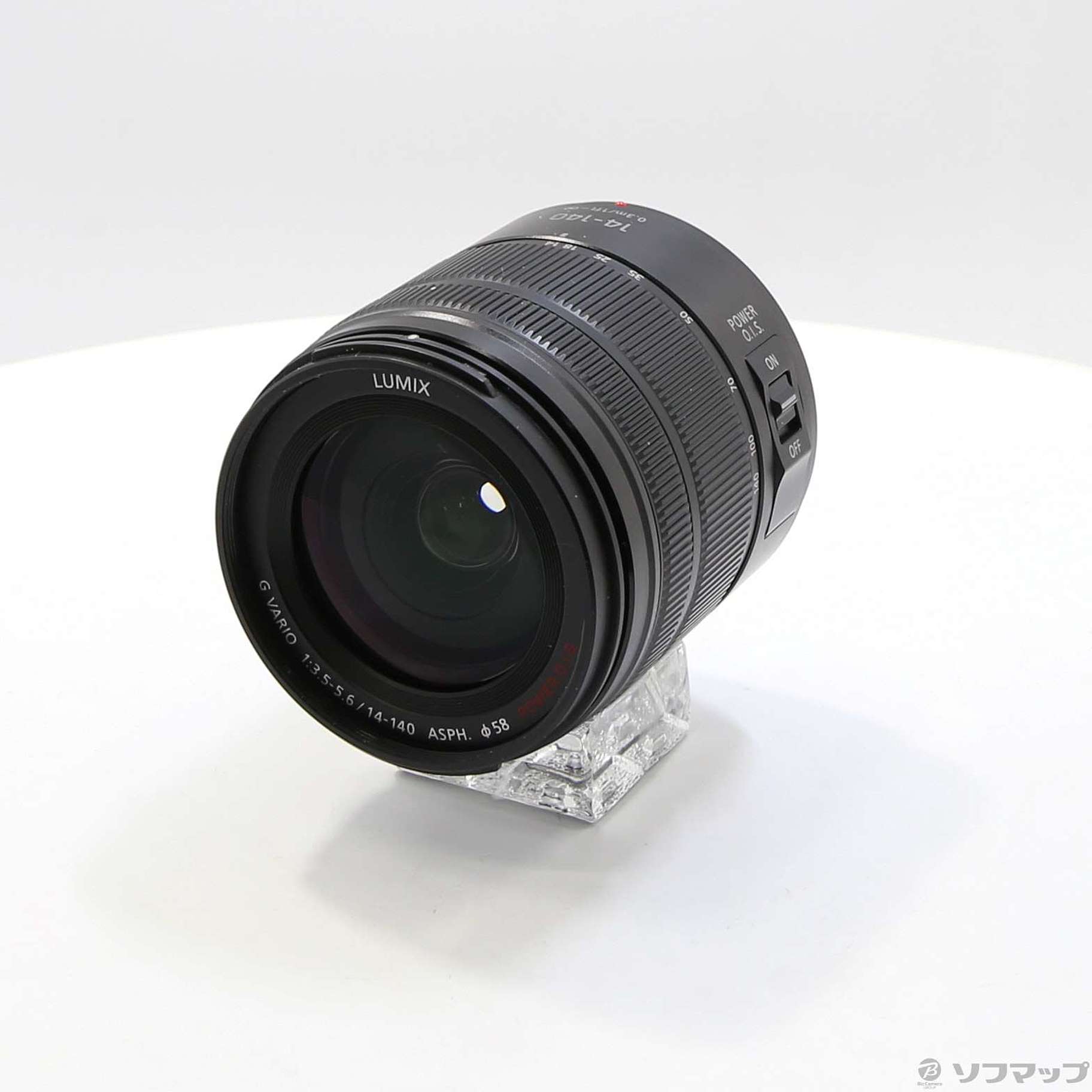 中古】LUMIX G VARIO 14-140mm／F3.5-5.6 H-FS14140-KA (マット