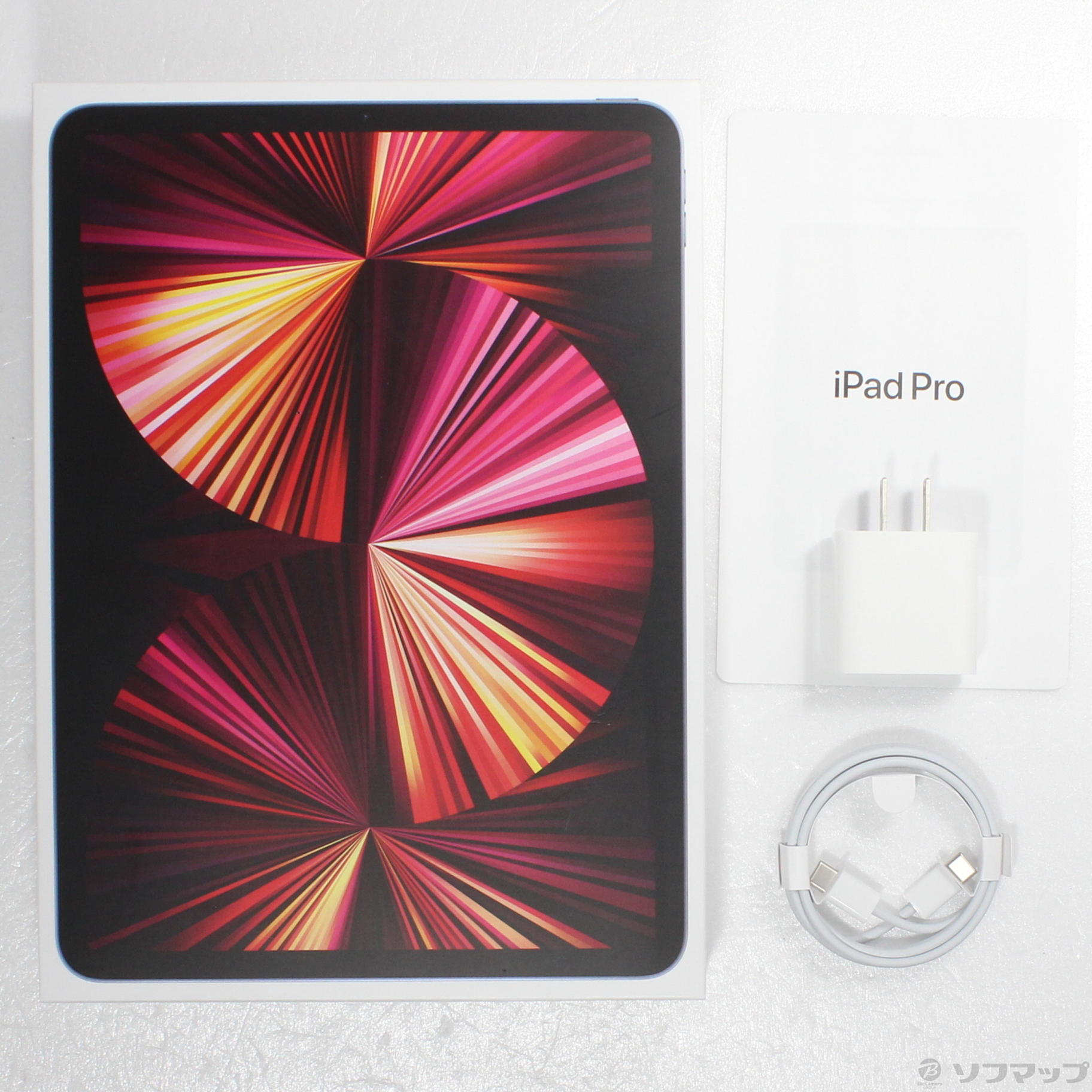 中古】iPad Pro 11インチ 第3世代 128GB スペースグレイ MHQR3J／A Wi