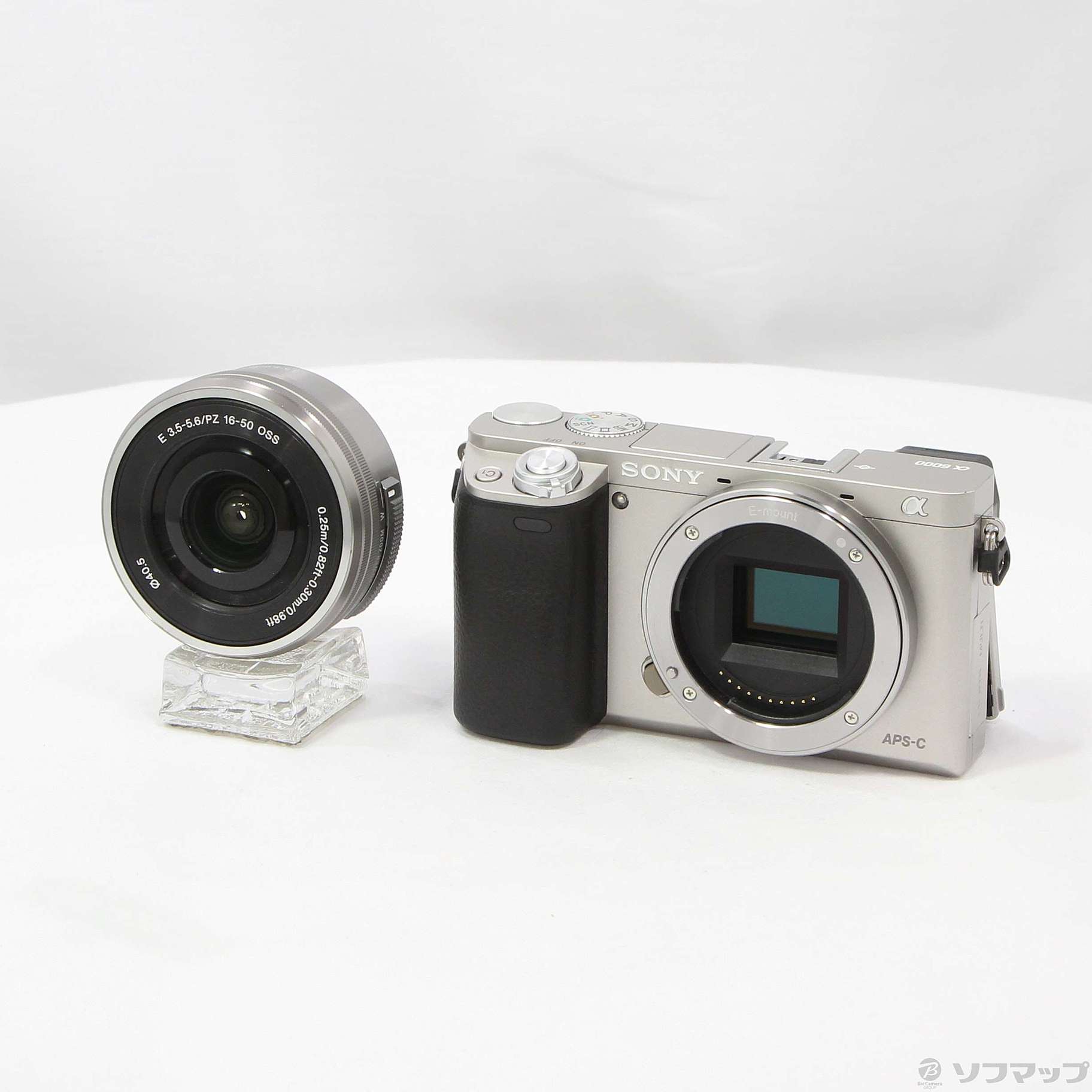 中古】α6000 パワーズームレンズキット ブラック ILCE-6000L