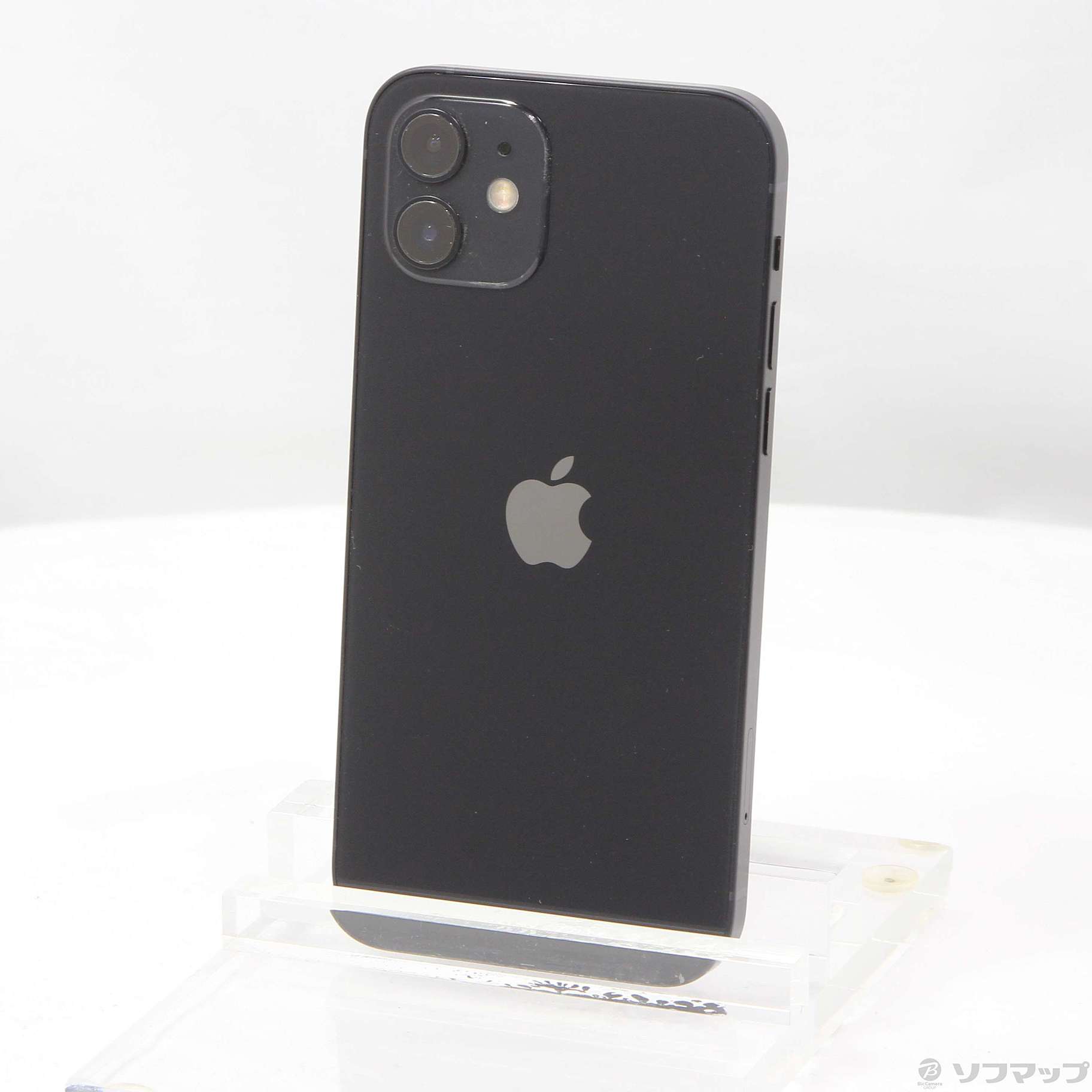 中古】iPhone12 128GB ブラック MGHU3J／A SIMフリー [2133052048572