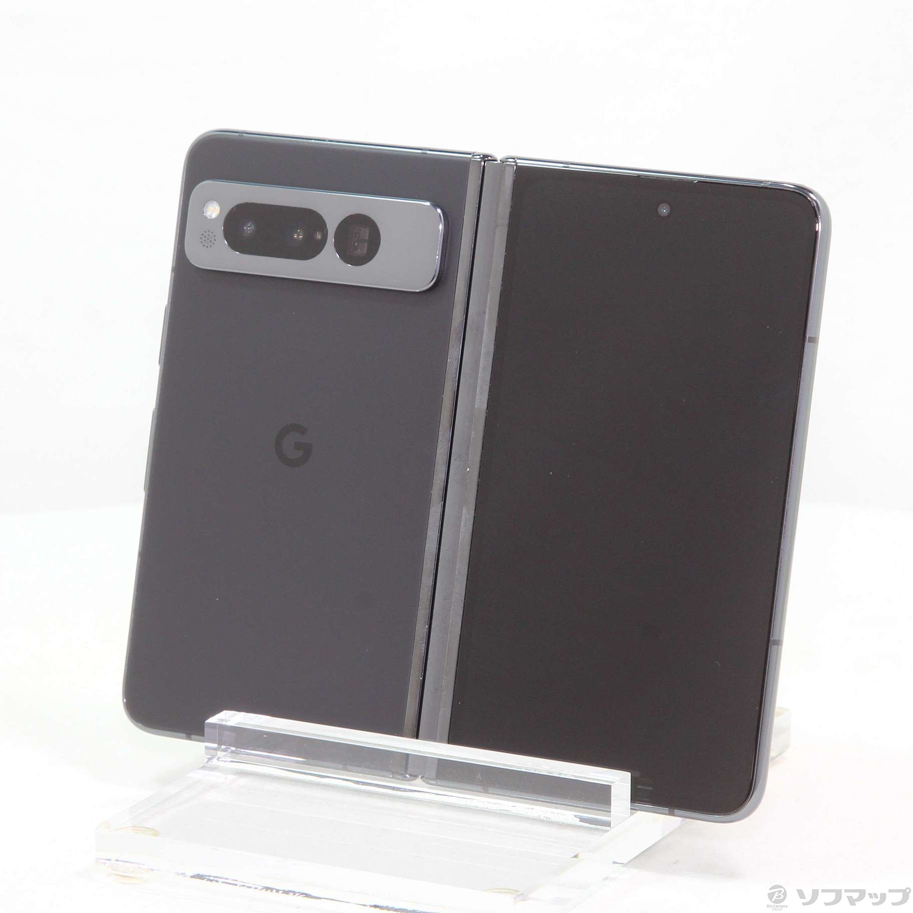 中古】Google Pixel Fold 256GB オブシディアン G0B96 auロック解除SIM