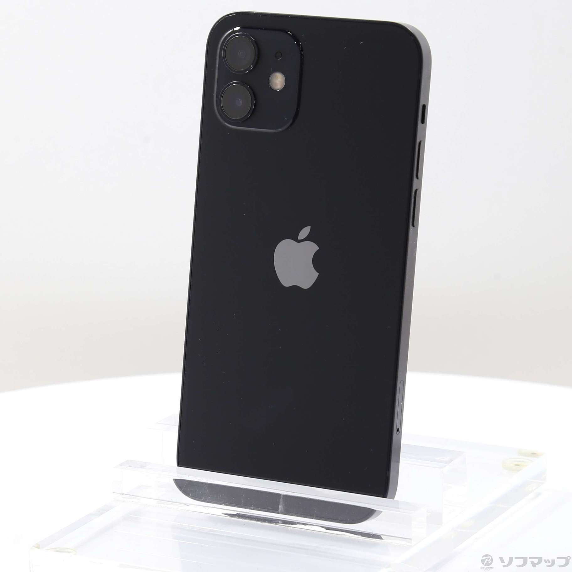 中古】iPhone12 64GB ブラック MGHN3J／A SIMフリー [2133052052166