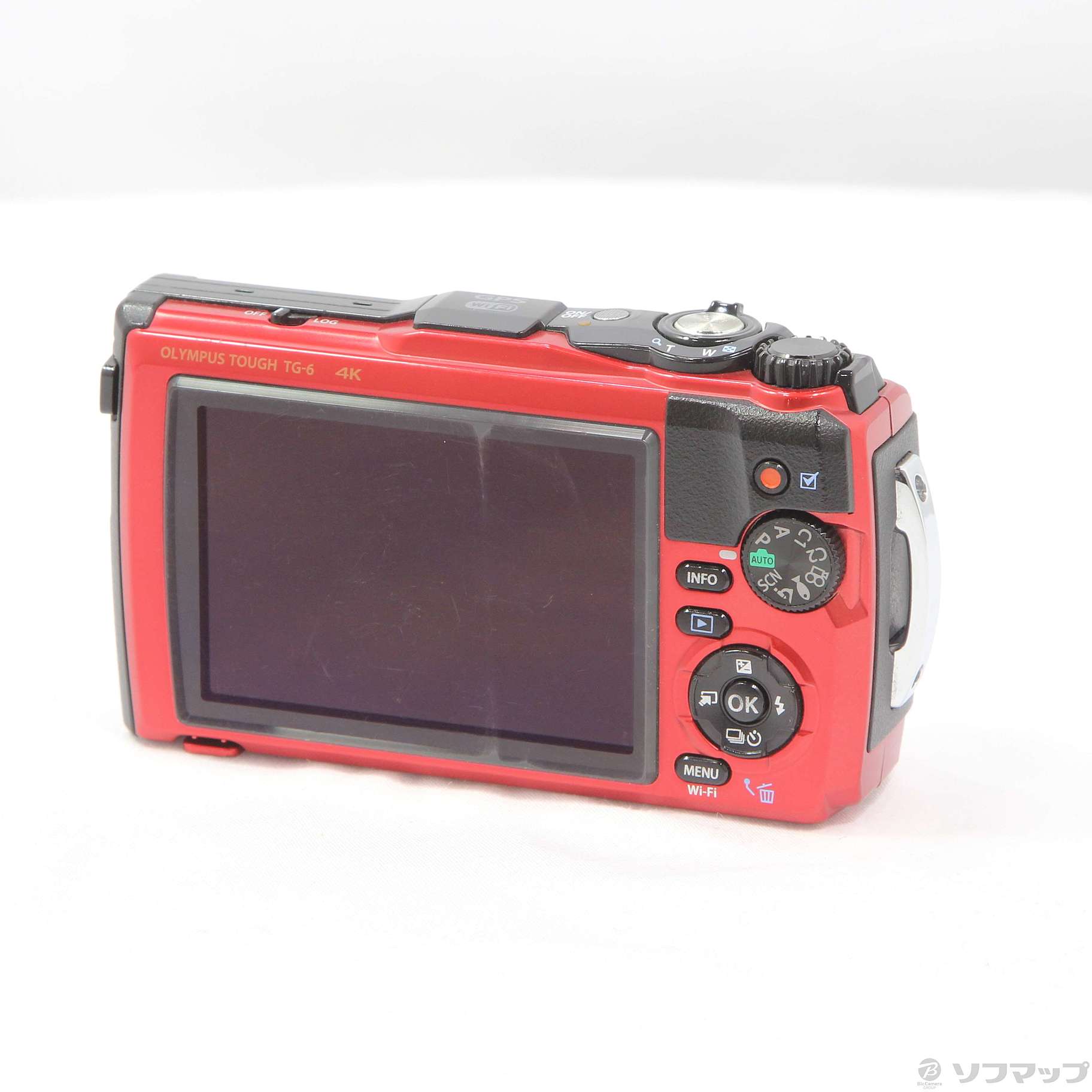 未使用品、オリンパス TG-6 RED+PT-59カメラは一度電源を入れました ...