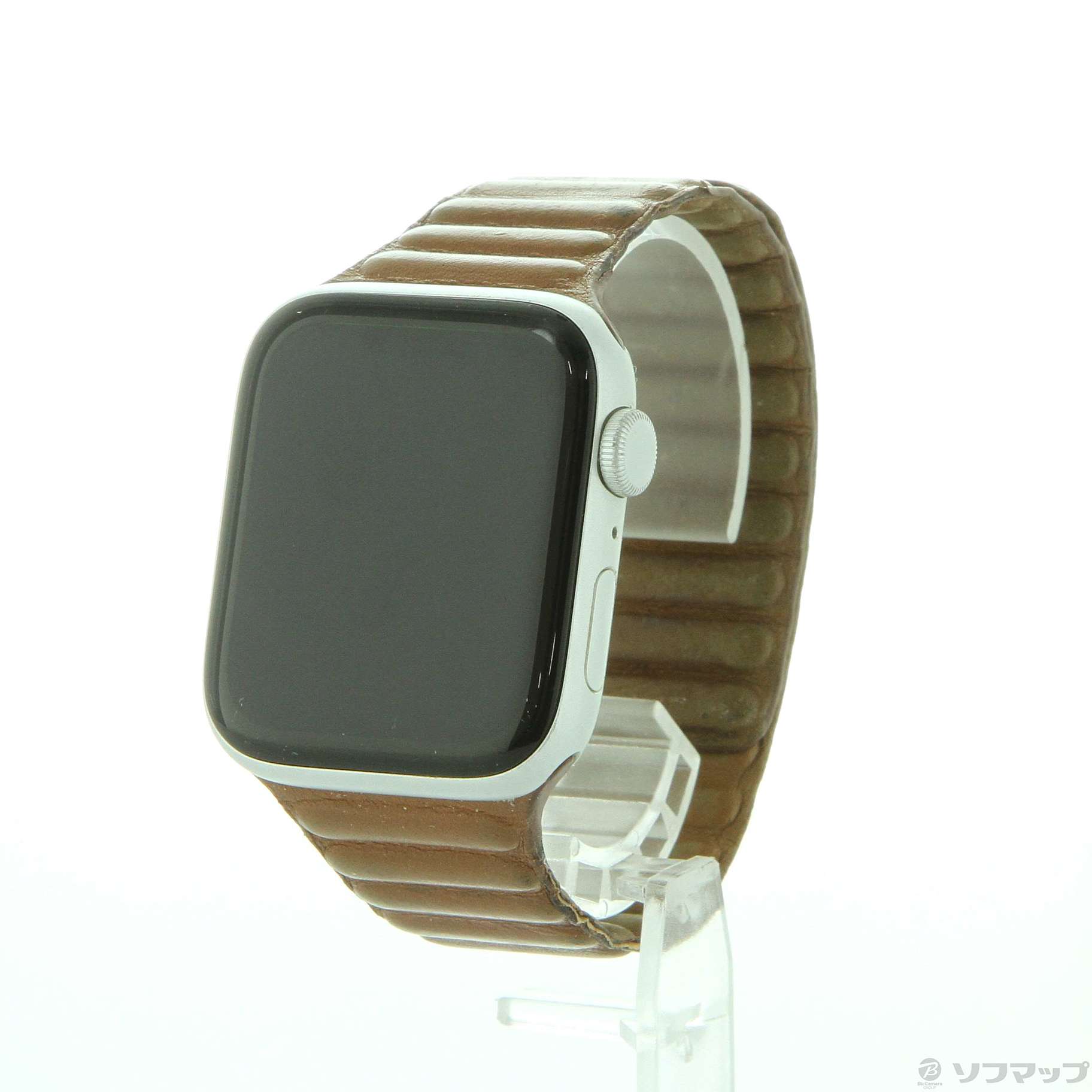 中古】Apple Watch SE 第1世代 GPS 44mm シルバーアルミニウムケース サドルブラウンレザーリンク [2133052056683]  - リコレ！|ビックカメラグループ ソフマップの中古通販サイト