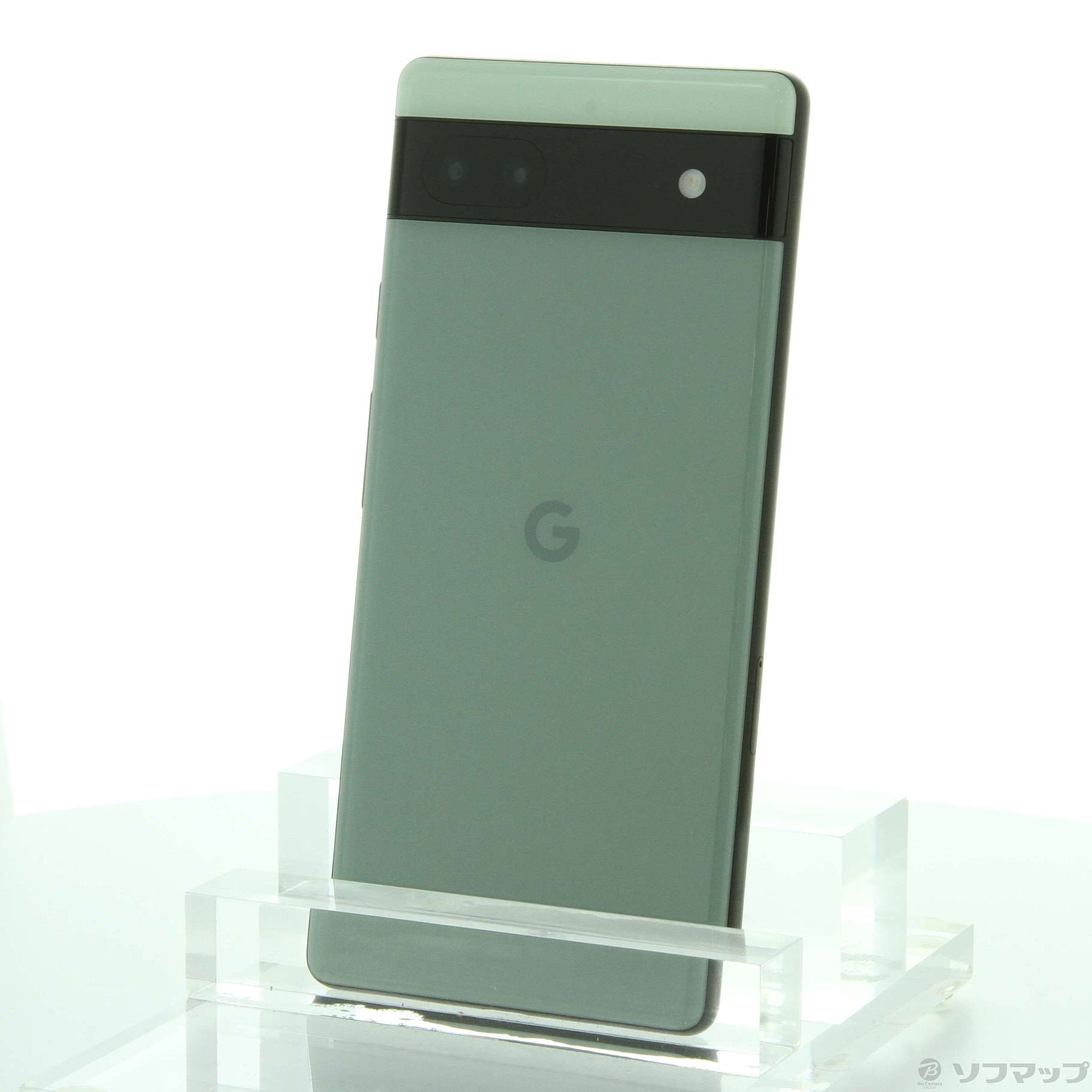 中古】Google Pixel 6a 128GB セージ GB17L auロック解除SIM