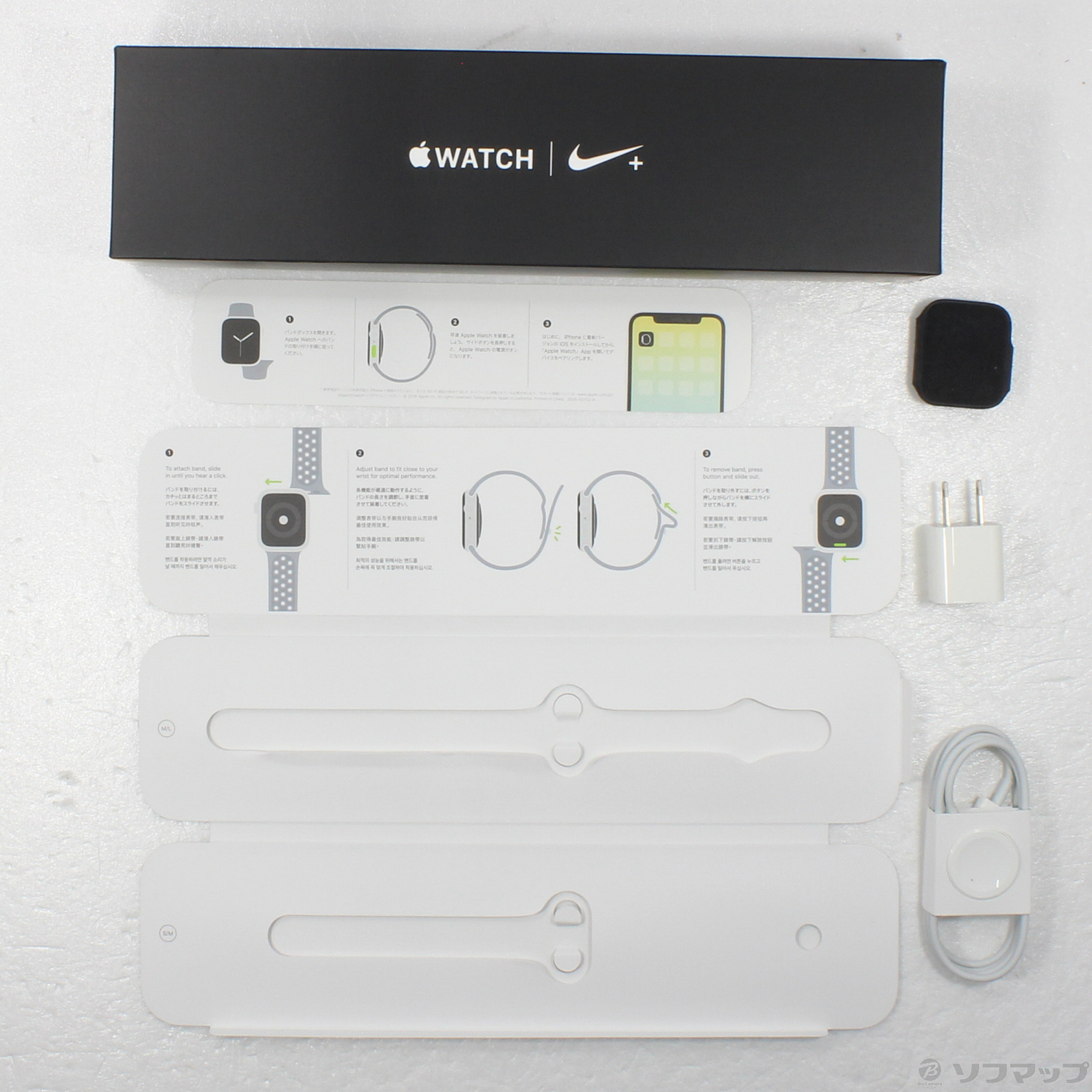 中古】Apple Watch Series 4 Nike+ GPS 40mm スペースグレイ