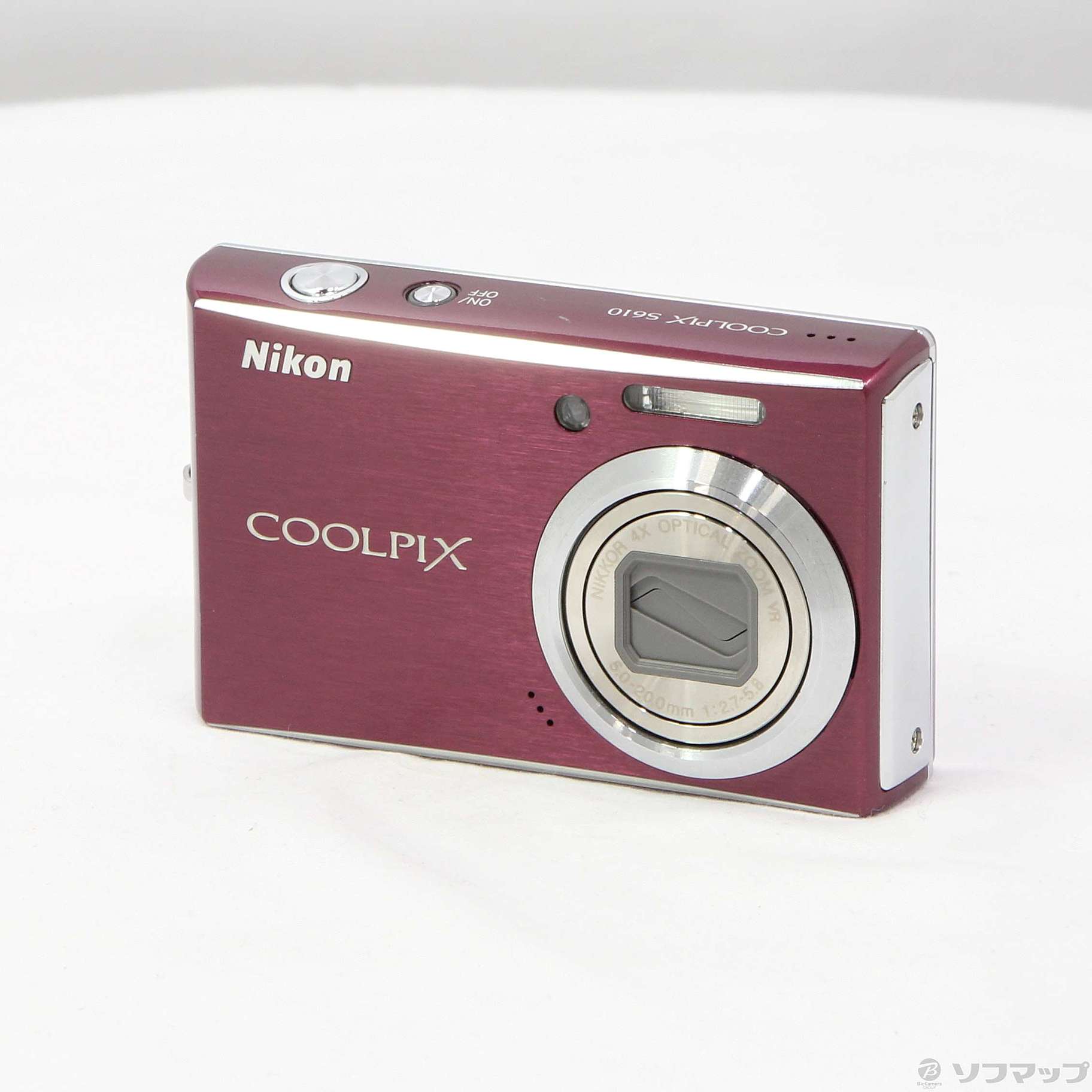 中古品〕 COOLPIX S610 (1000万画素／4倍ズーム／レッド)｜の通販は