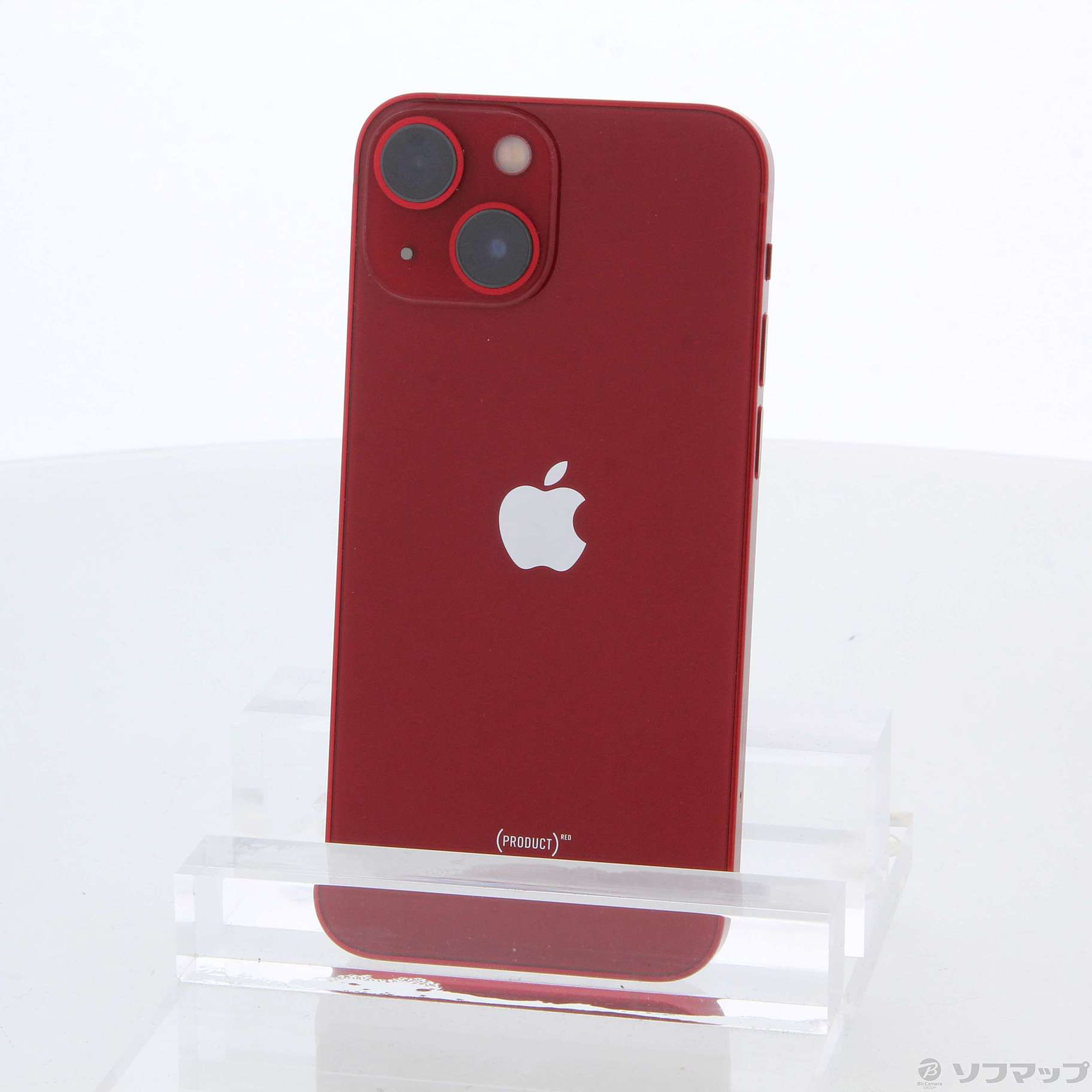 (中古)Apple iPhone13 mini 256GB プロダクトレッド MLJM3J/A SIMフリー(198-ud)