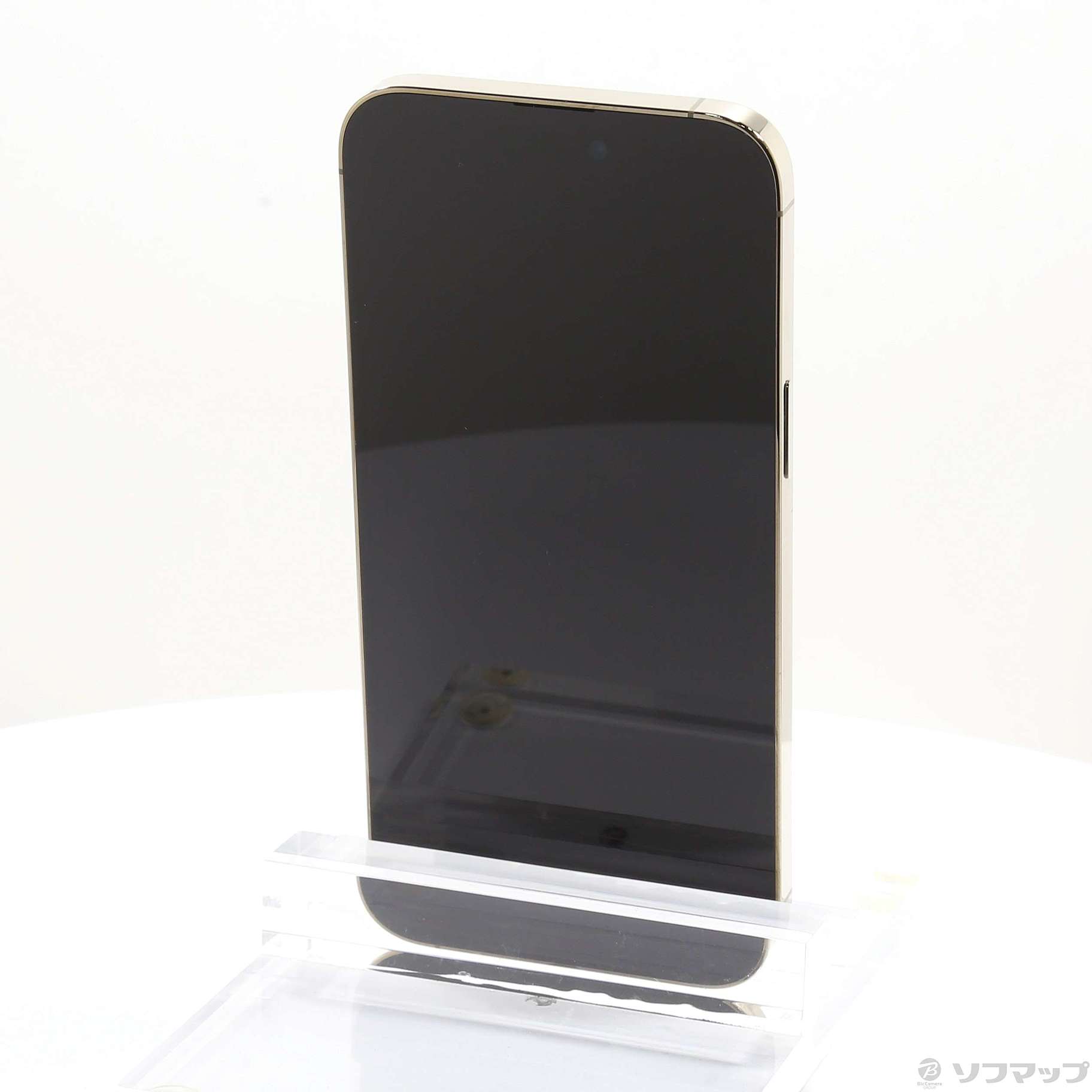 中古】iPhone14 Pro Max 128GB ゴールド NQ983J／A SIMフリー
