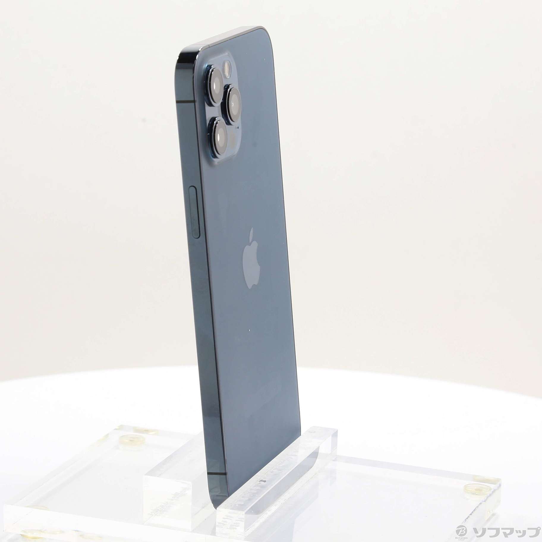 中古】iPhone12 Pro Max 128GB パシフィックブルー MGCX3J／A SIM