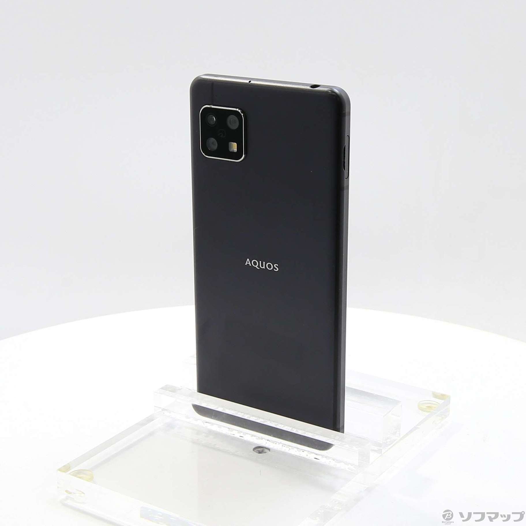 AQUOS sense5G ジャパネット版 64GB ブラック A105SH SIMフリー 〔ネットワーク利用制限▲〕