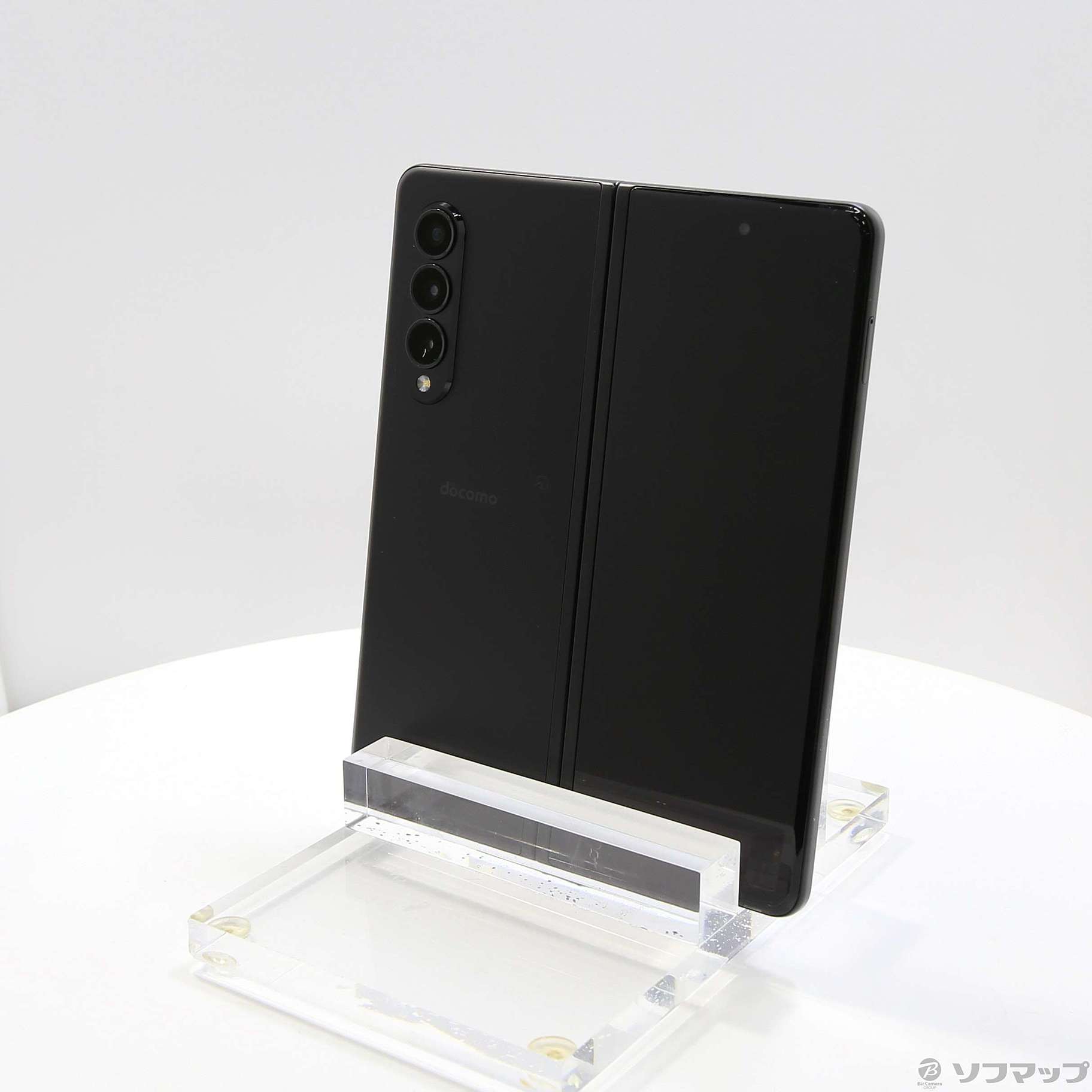 中古】Galaxy Z Fold3 5G 256GB ファントムブラック SC-55B