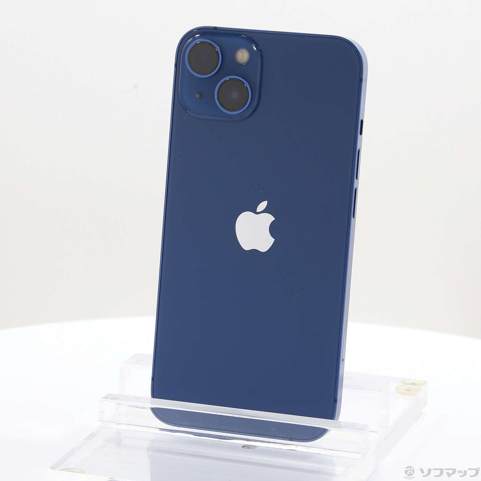 (中古)Apple iPhone13 128GB ブルー MLNG3J/A SIMフリー(262-ud)