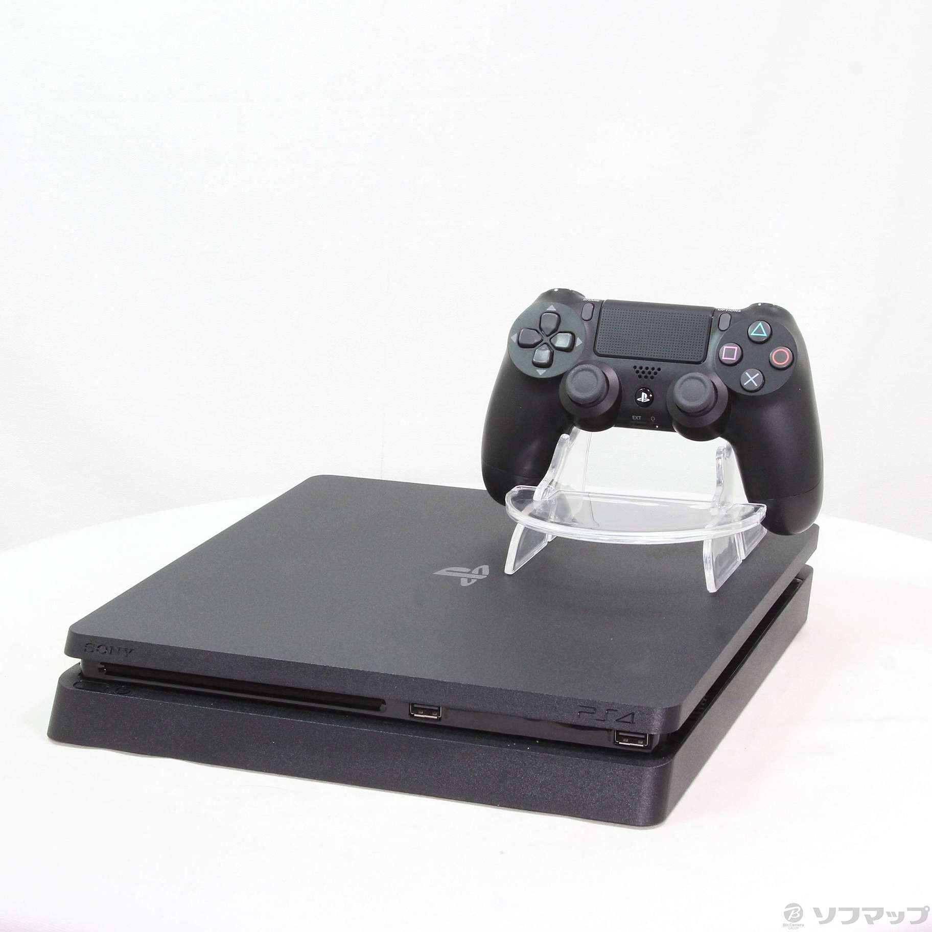 黒PlayStation ジェット・ブラック 500GB (CUH-2200AB01) ソニー PS4 ...