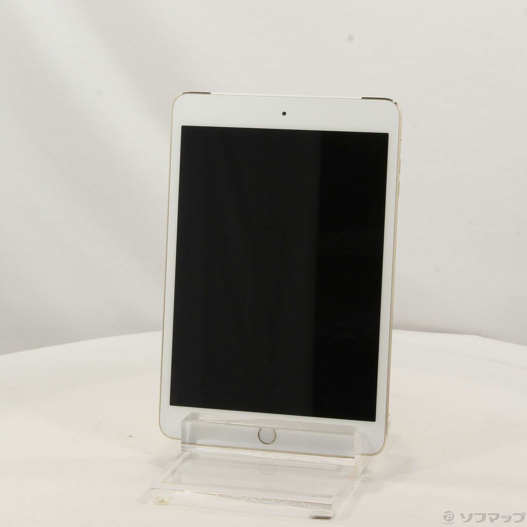 中古】iPad mini 3 64GB ゴールド MGYN2J／A au [2133052096078