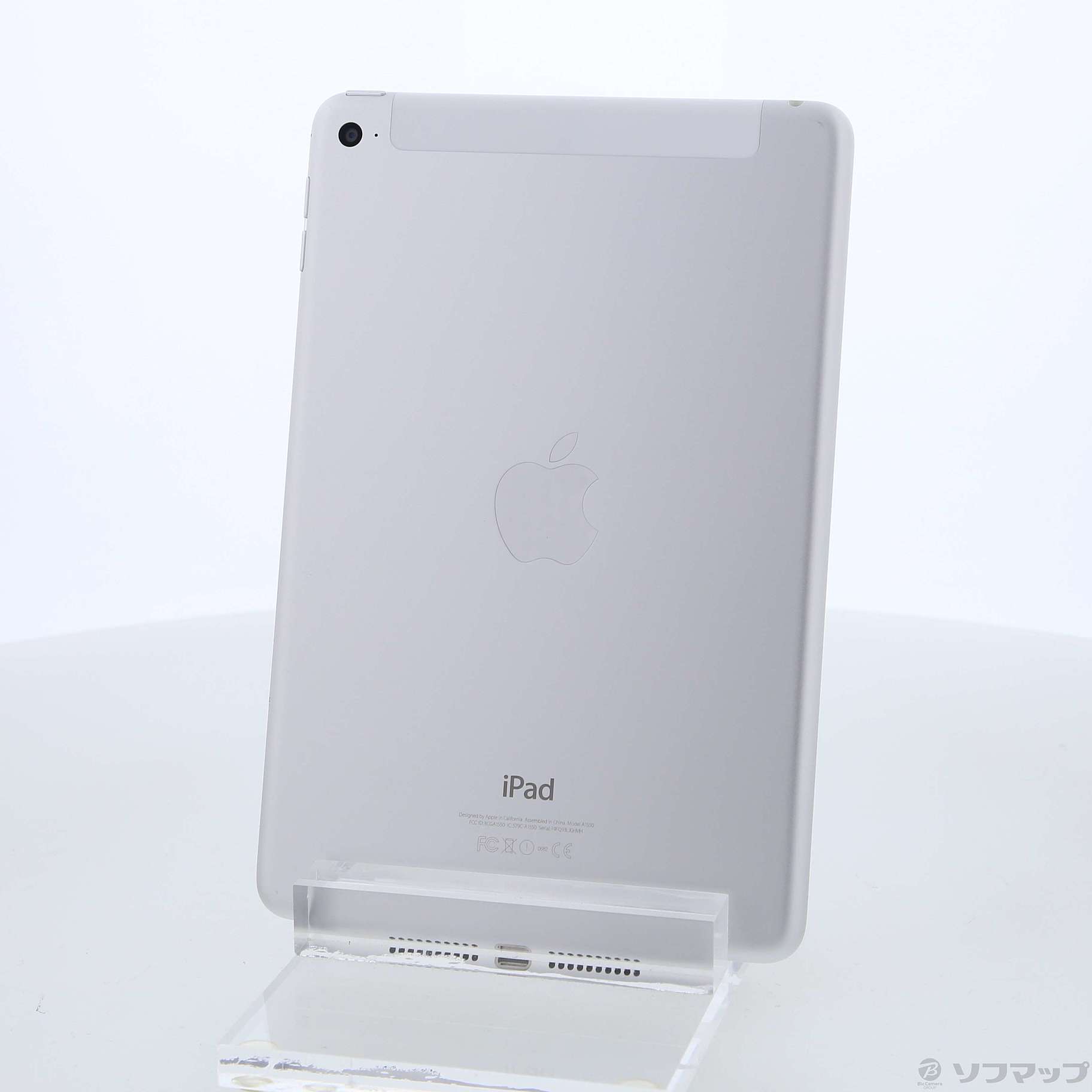 中古】iPad mini 4 16GB シルバー MK702J／A SoftBank [2133052099970