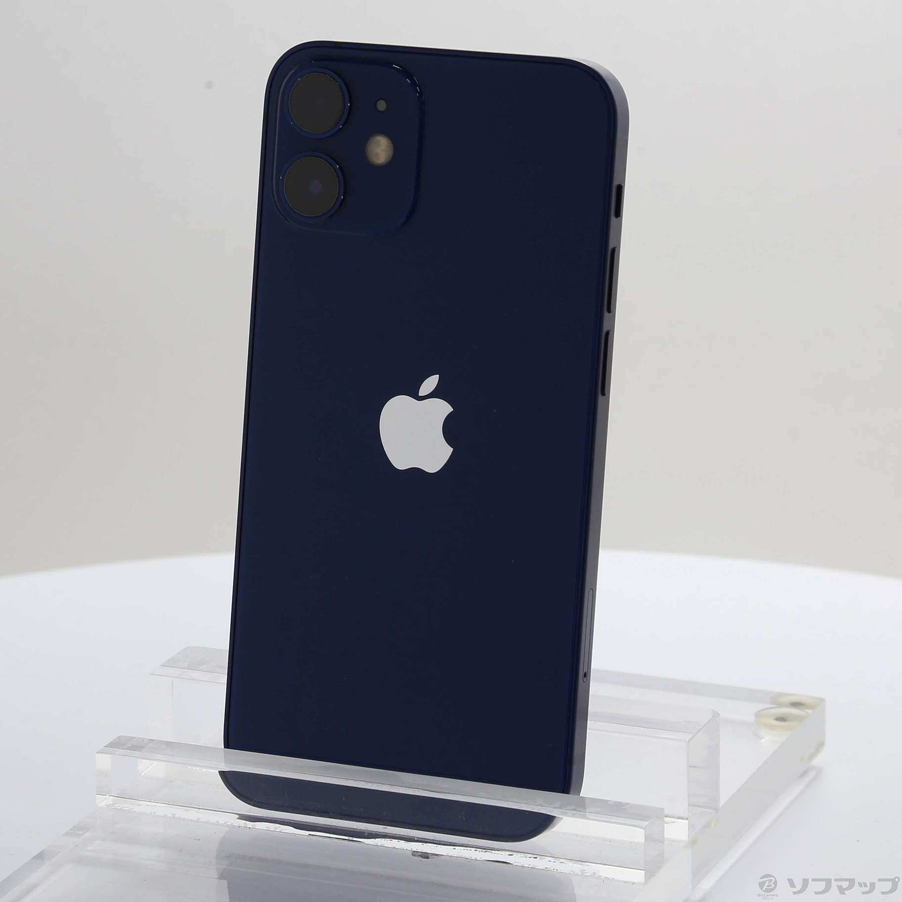 (中古)Apple iPhone12 mini 128GB ブルー MGDP3J/A SIMフリー(198-ud)