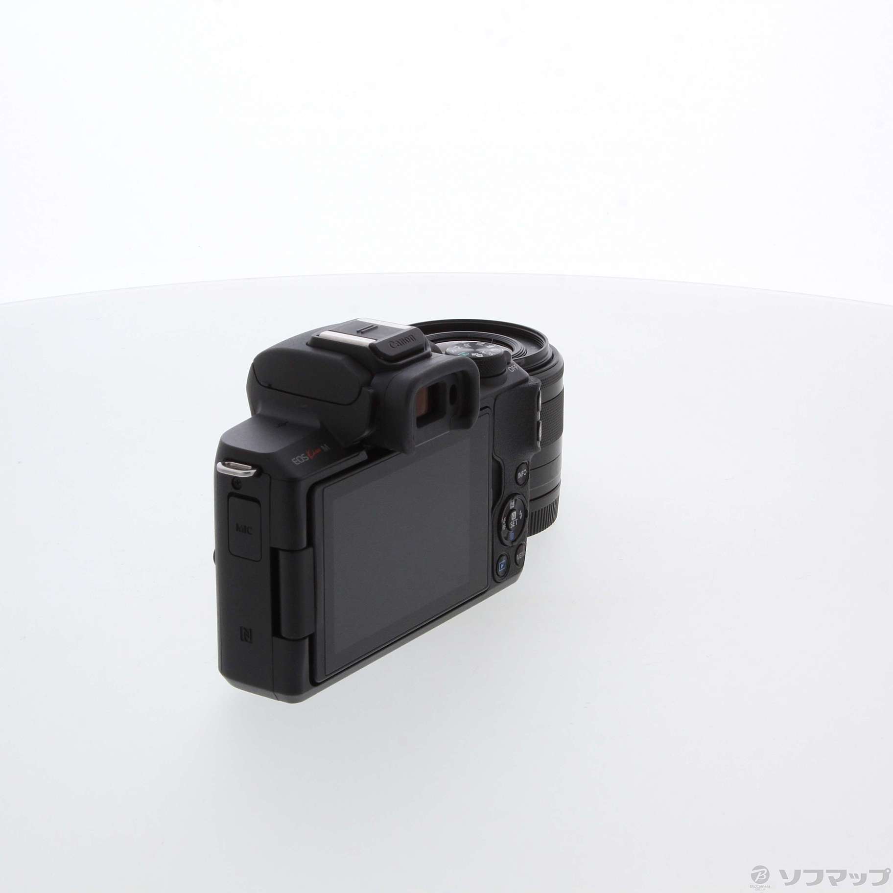 中古】EOS Kiss M (ブラック) ダブルレンズキット [2133052101079 