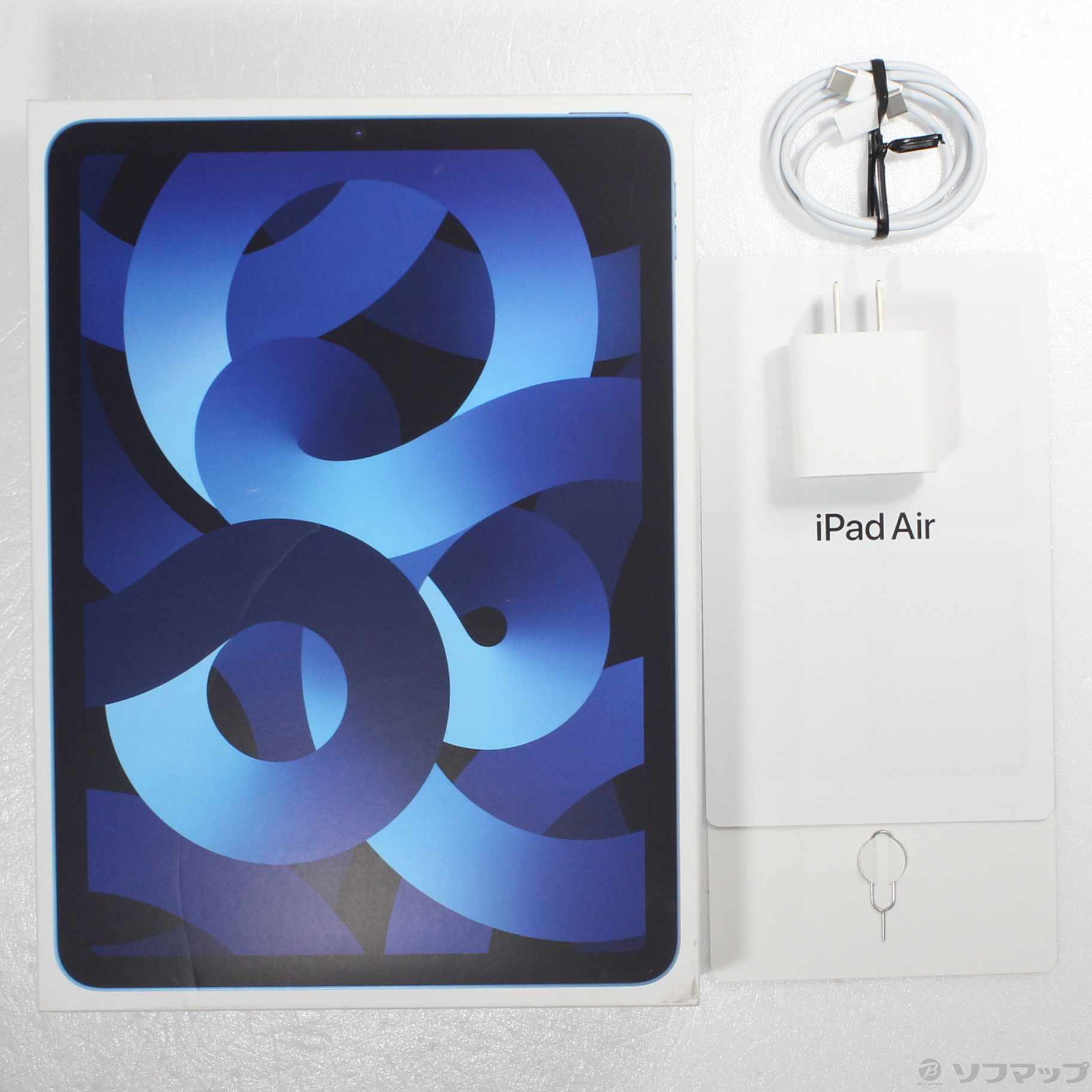 中古】iPad Air 第5世代 64GB ブルー NM6U3J／A SIMフリー