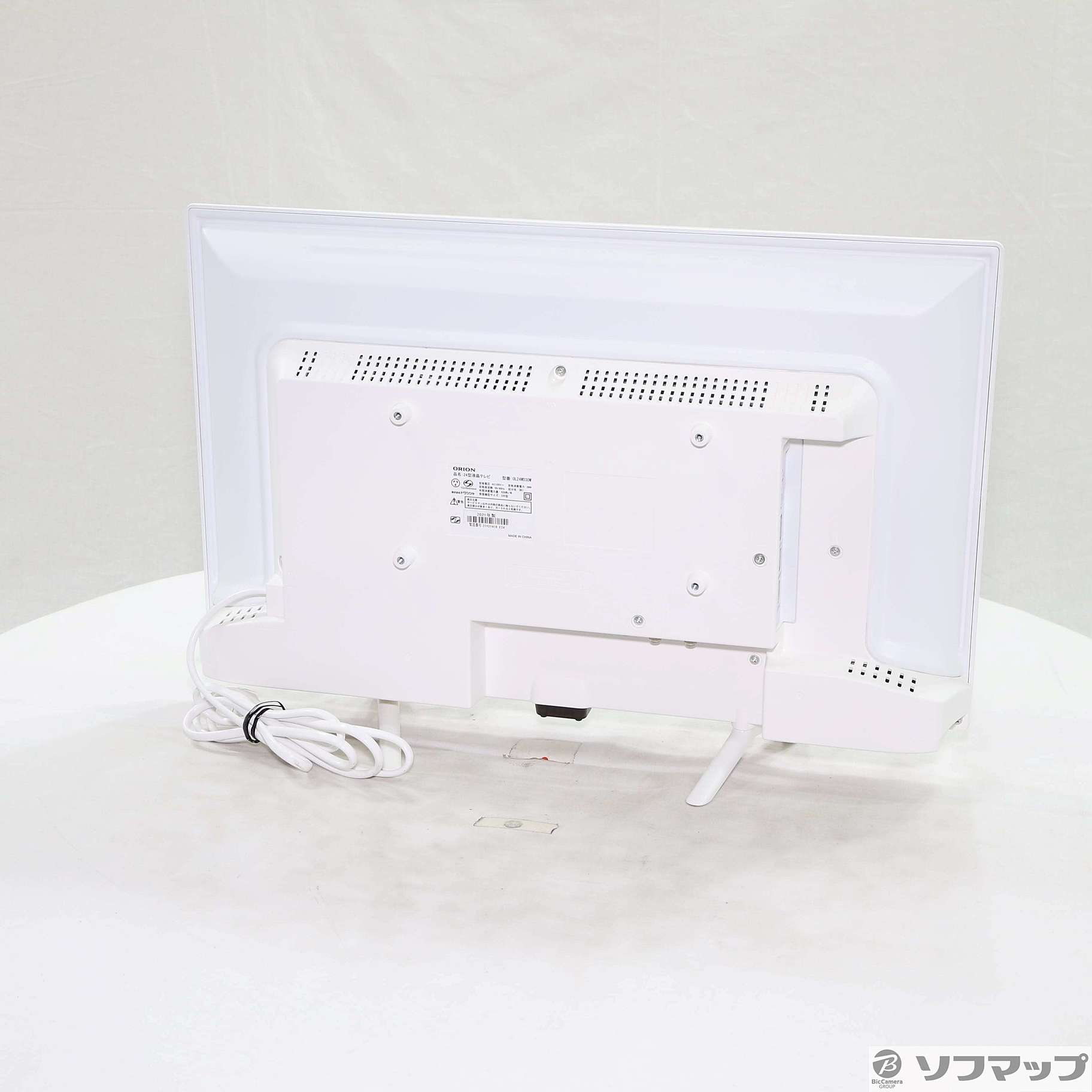 〔中古品〕 液晶ﾃﾚﾋﾞ ホワイト OL24WD30W ［24V型 ／ハイビジョン］