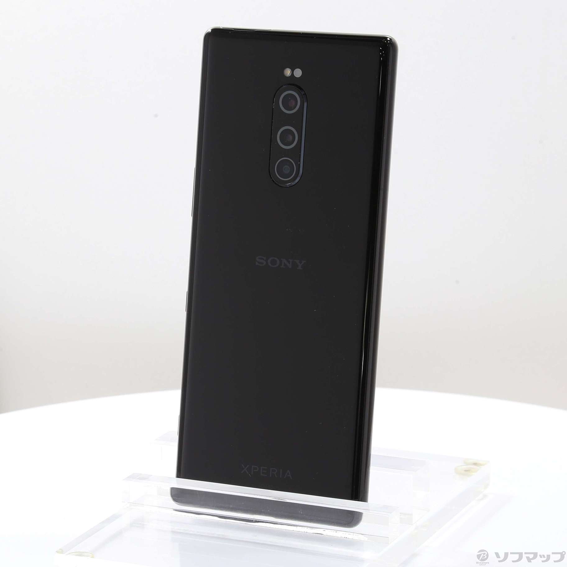 直接買simフリー Xperia 1 ブラック 新品未使用 残債無し ソフトバンク スマートフォン本体