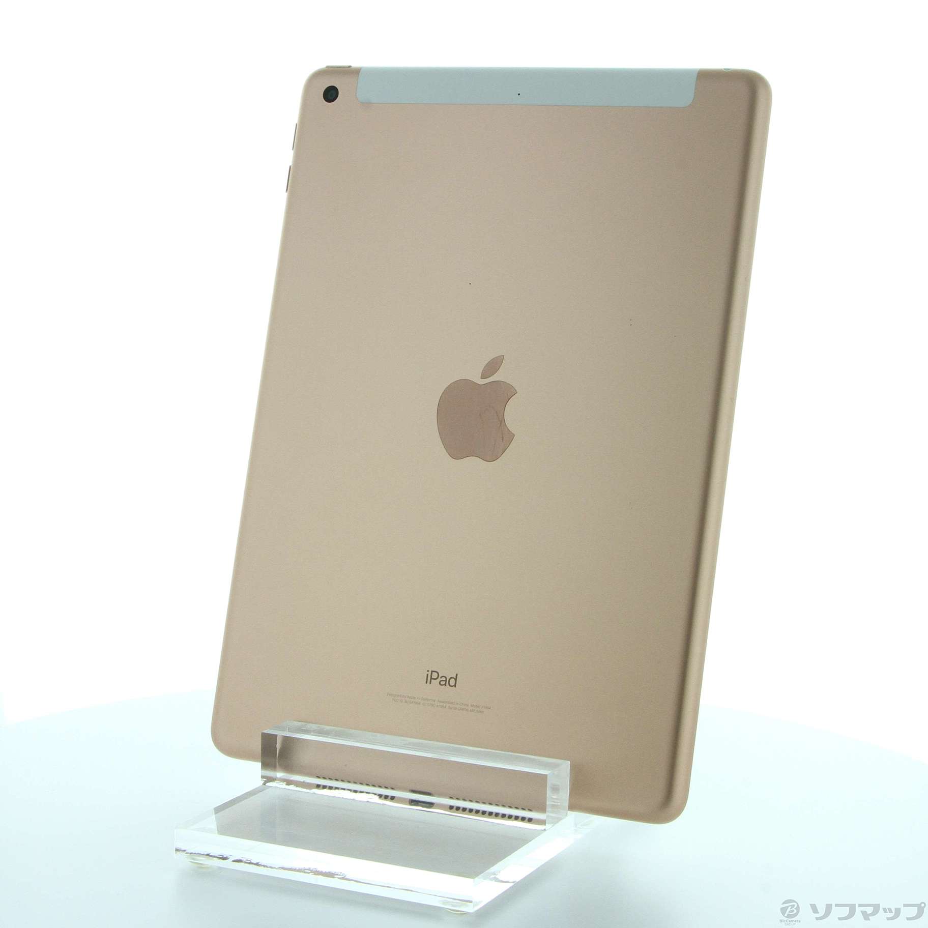 中古】iPad 第6世代 128GB ゴールド MRM22J／A docomoロック解除SIM