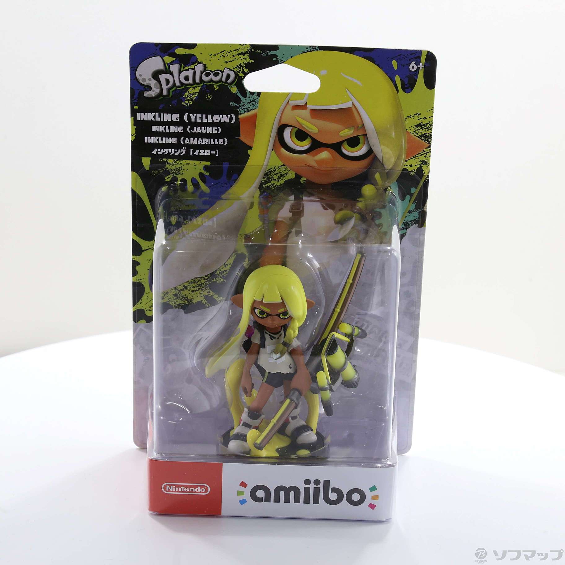 中古】amiibo インクリング 【イエロー】 (スプラトゥーンシリーズ